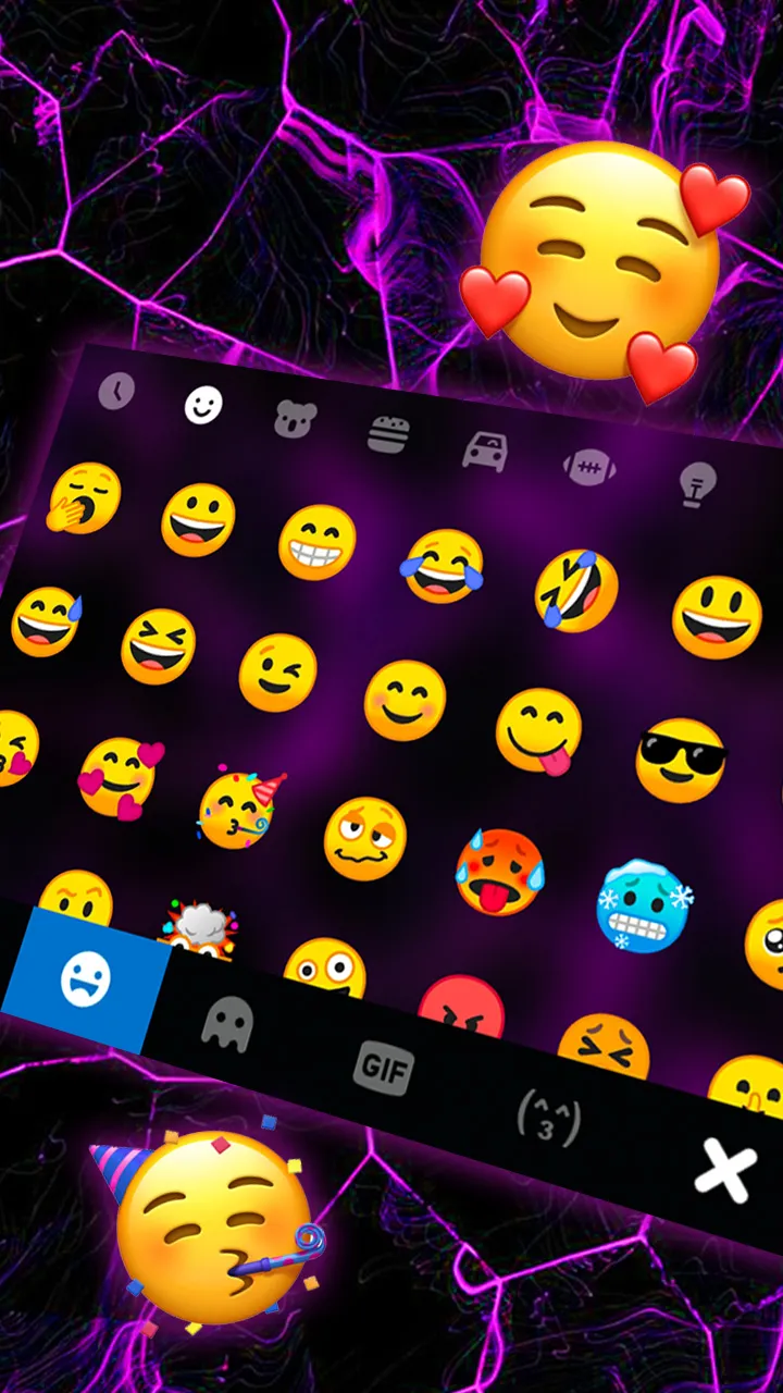 Purple Marble Grain Keyboard B | Indus Appstore | Screenshot