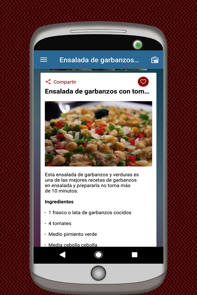 Recetas de Ensaladas | Indus Appstore | Screenshot