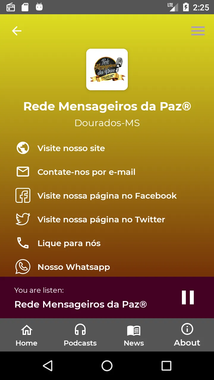 Rede Mensageiros da PazⓇ | Indus Appstore | Screenshot