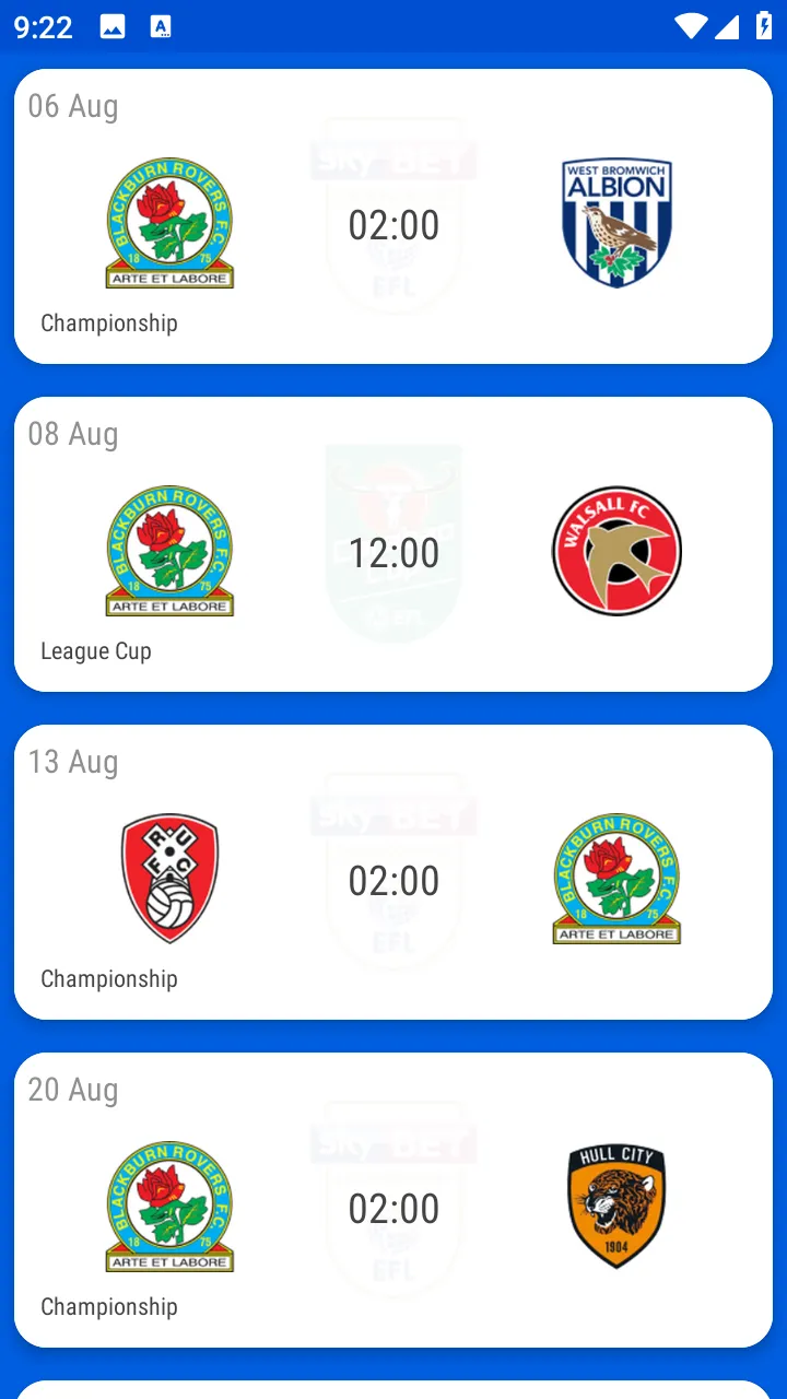 Blackburn Rovers Fan App | Indus Appstore | Screenshot