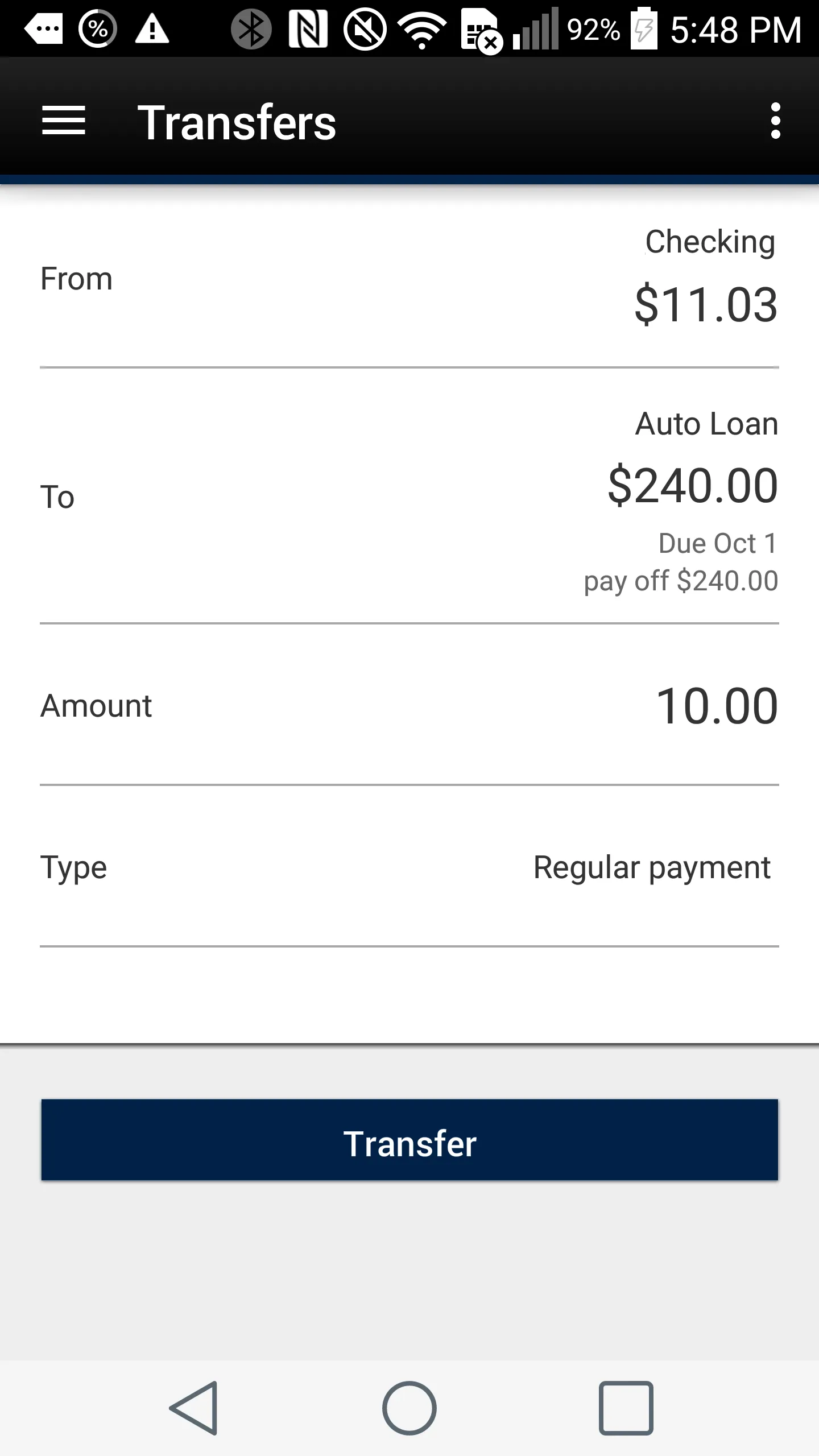 Liberty Bay Credit Union | Indus Appstore | Screenshot