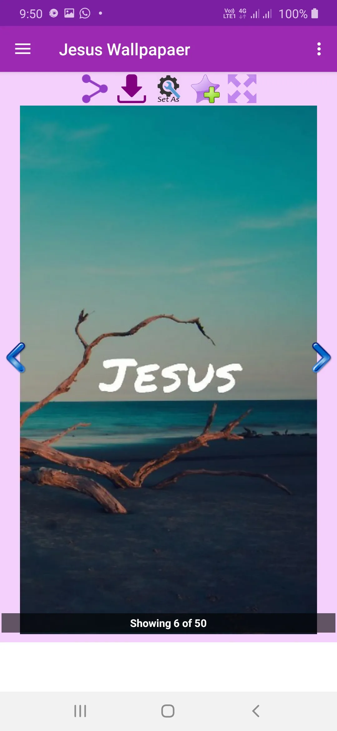 Jesus Wallpaper Gallery | Indus Appstore | Screenshot