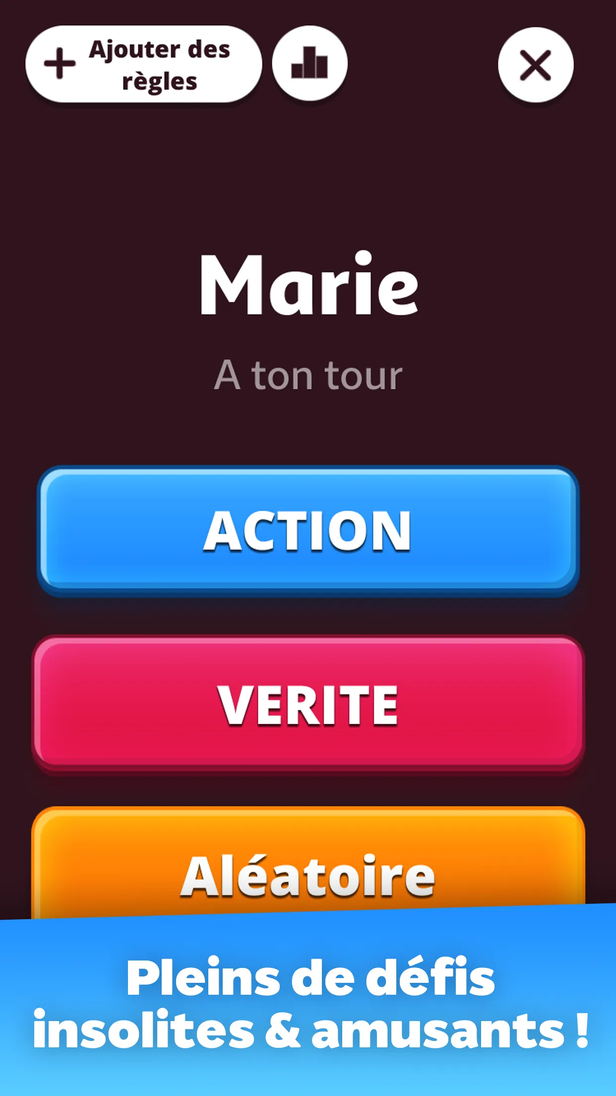 Action ou Vérité Famille | Indus Appstore | Screenshot