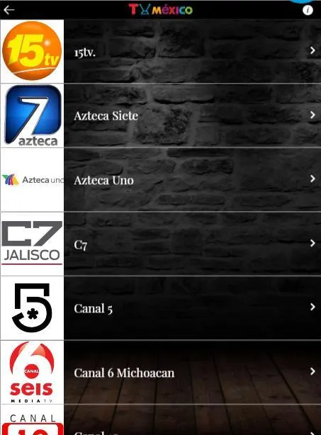 TV México Señal Abierta | Indus Appstore | Screenshot