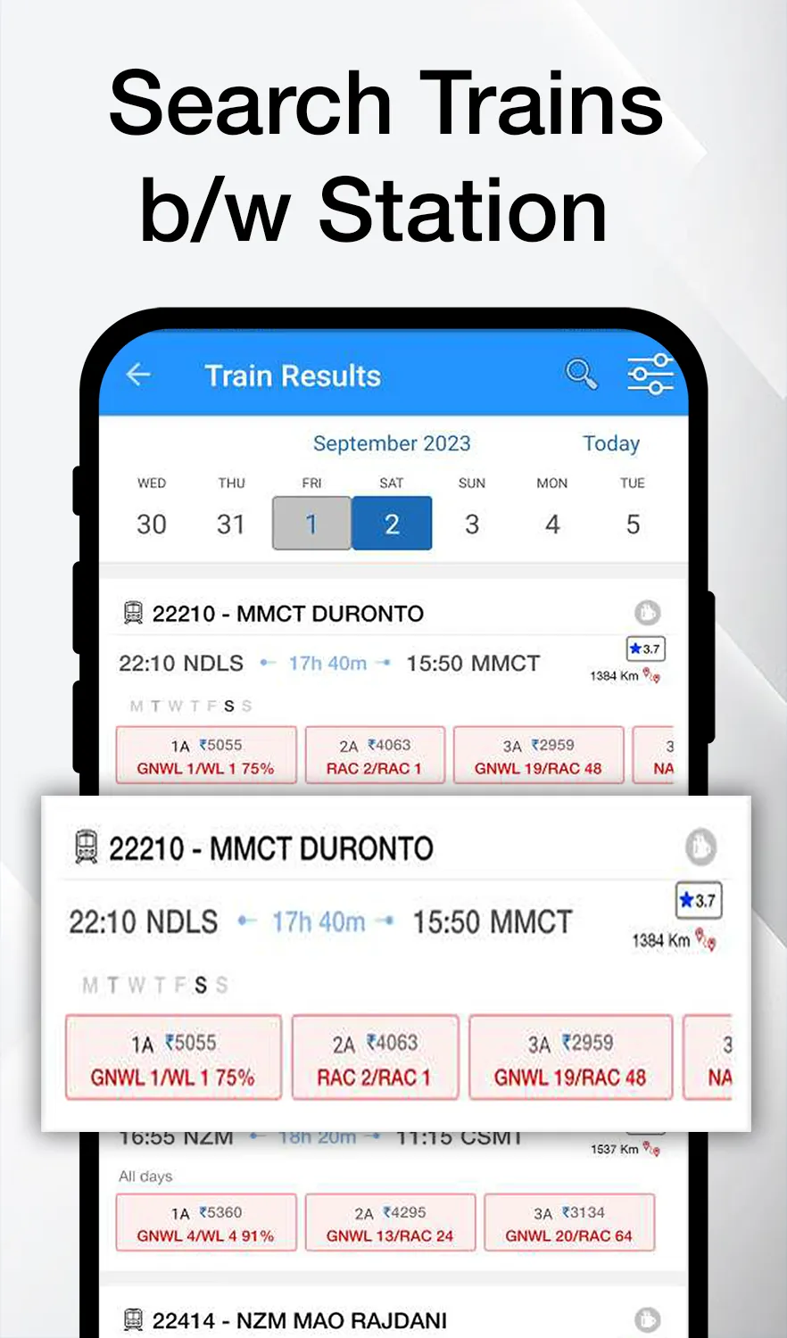 Indian Railway Timetable Live | Indus Appstore | Screenshot