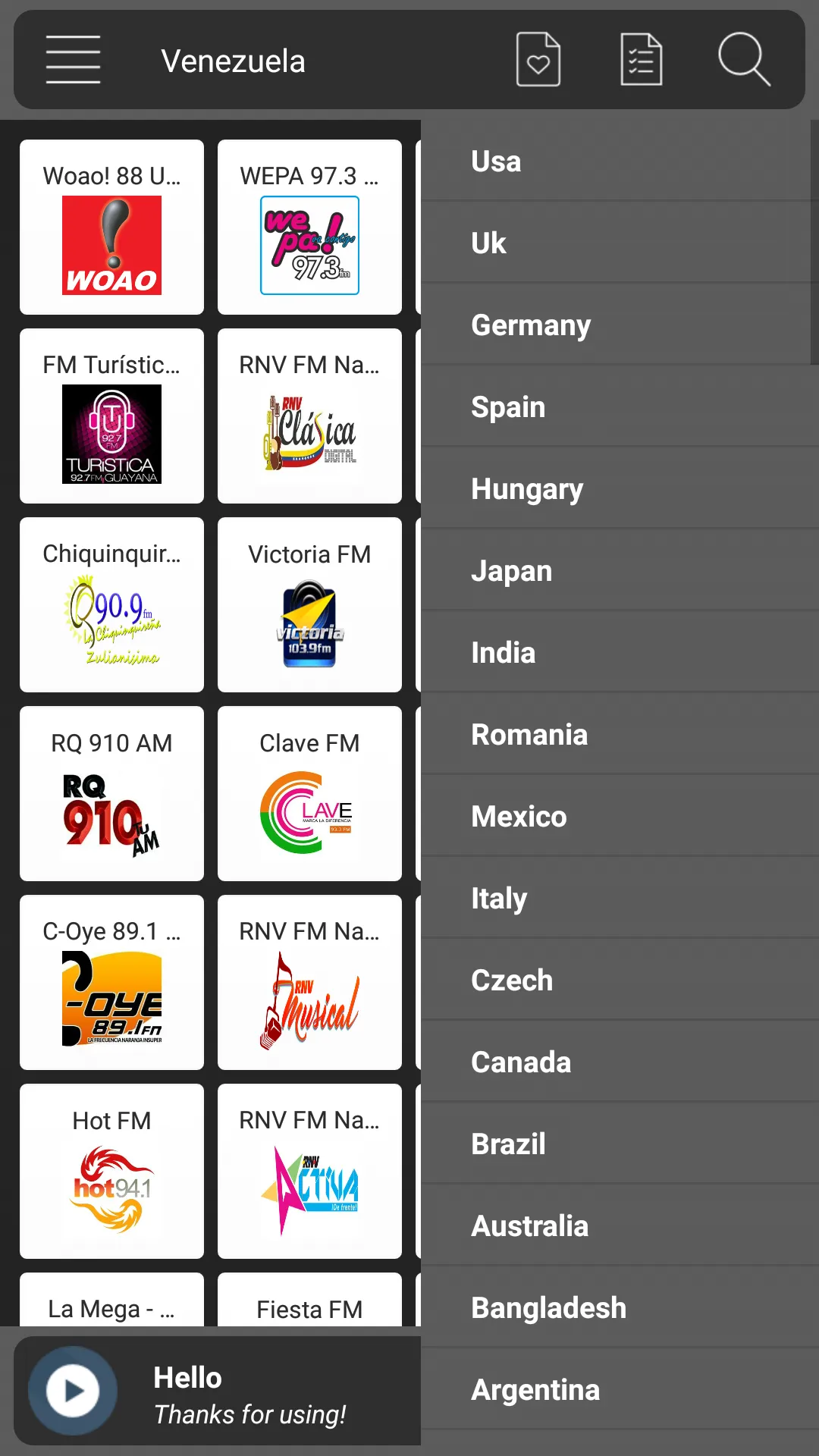 Venezuela Radio - FM AM | Indus Appstore | Screenshot