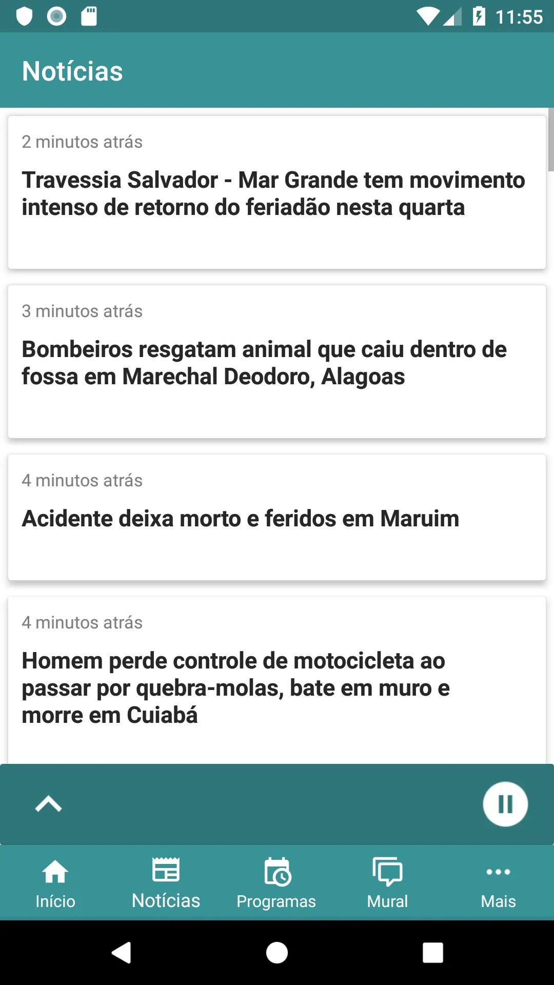 104.7 FM Niquelândia | Indus Appstore | Screenshot