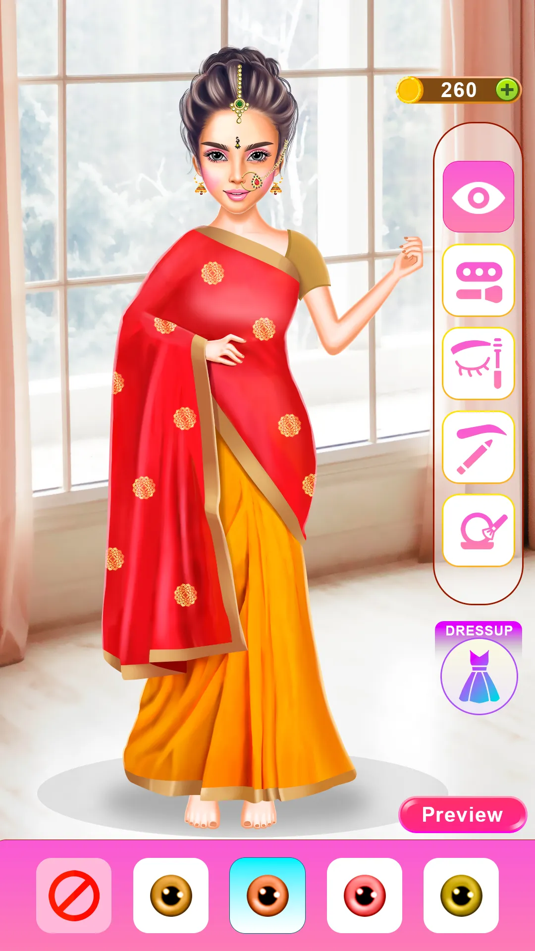 Indian Wedding Dress-up | Indus Appstore | Screenshot