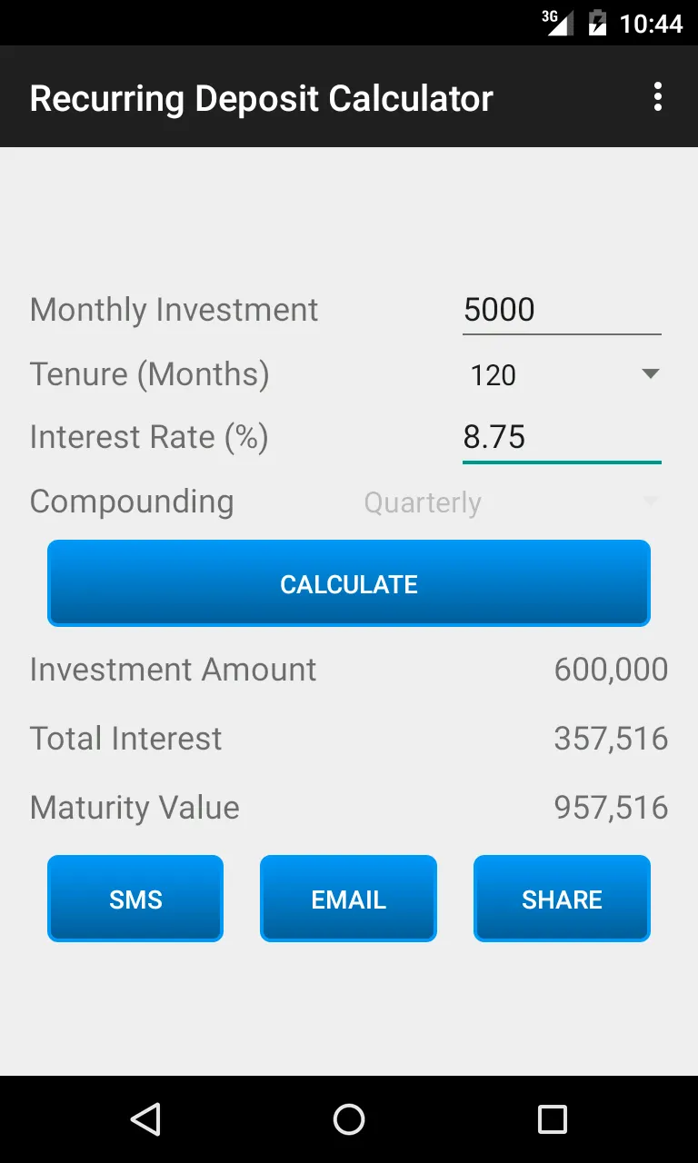 Fixed Deposit Calculator | Indus Appstore | Screenshot