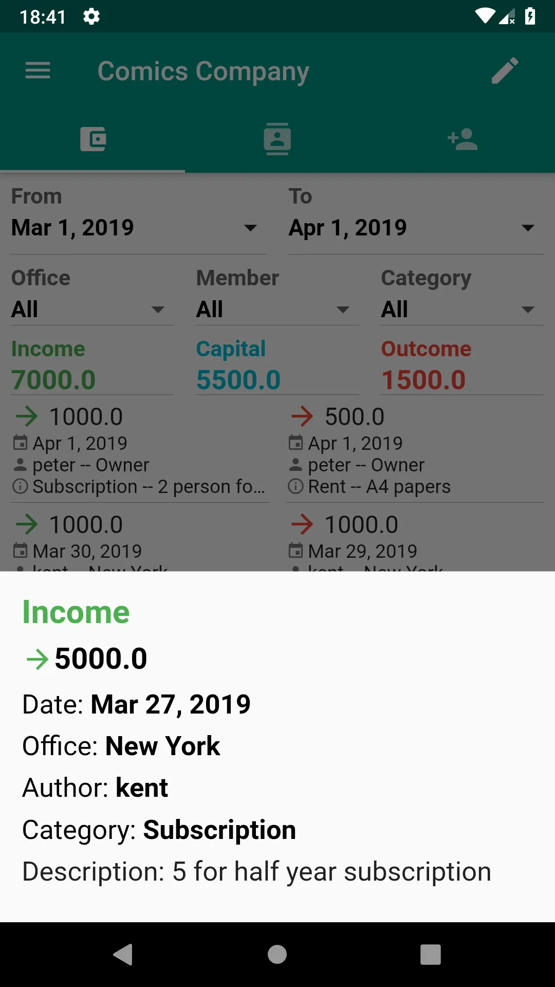 Finance Manager | Indus Appstore | Screenshot