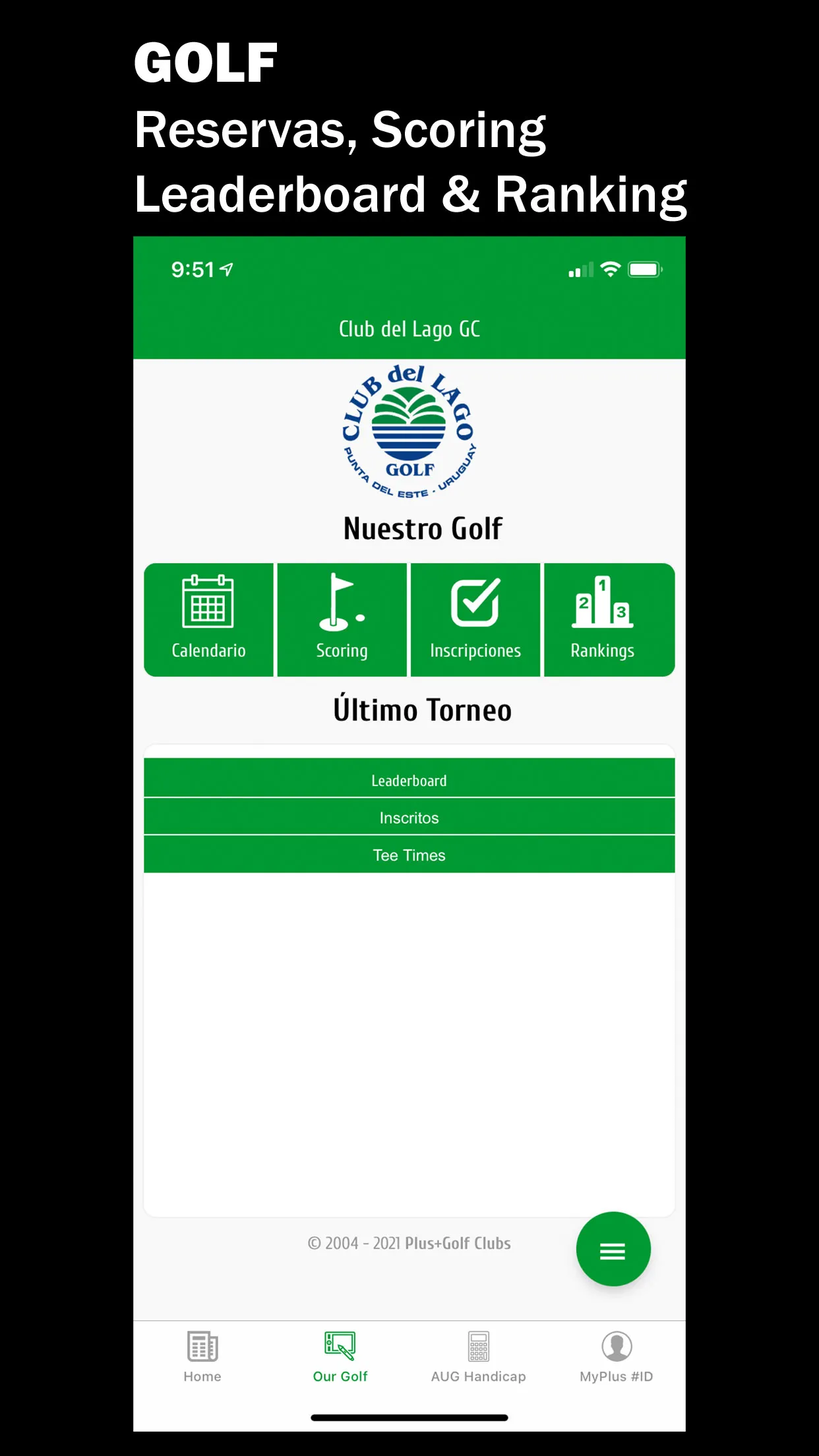 Club de Golf del Lago | Indus Appstore | Screenshot