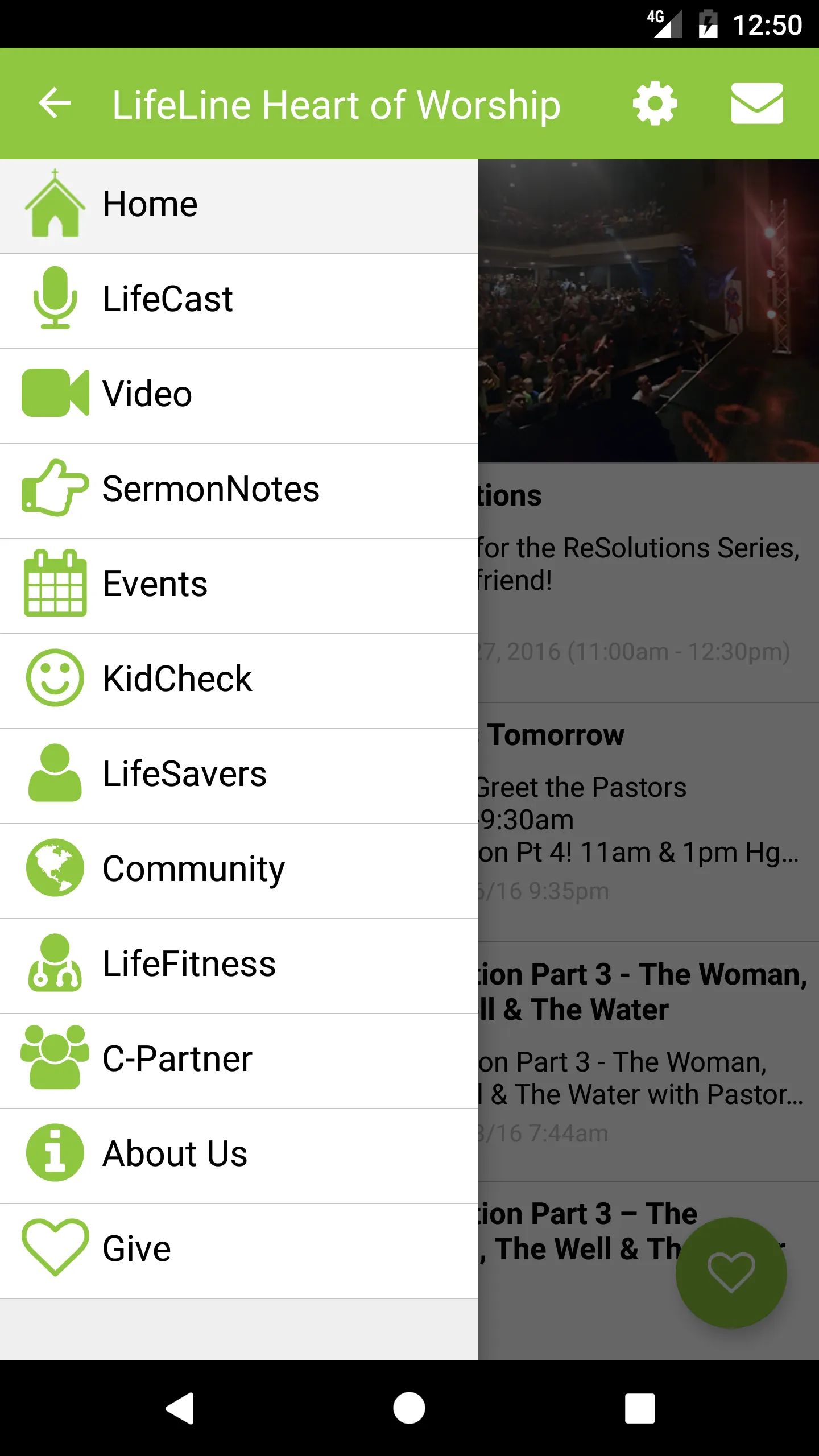 LifeLine Heart of Worship | Indus Appstore | Screenshot