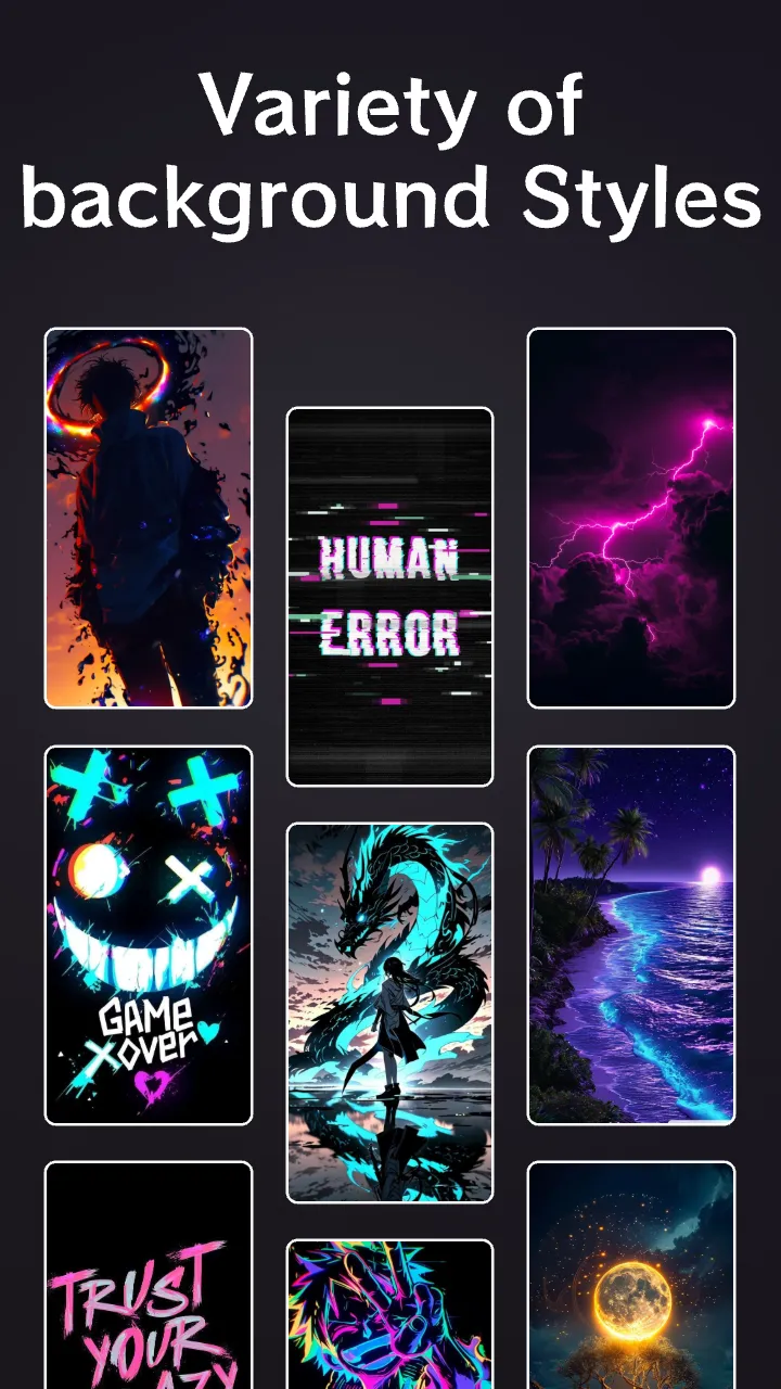 Neon Red Heartbeat Theme | Indus Appstore | Screenshot