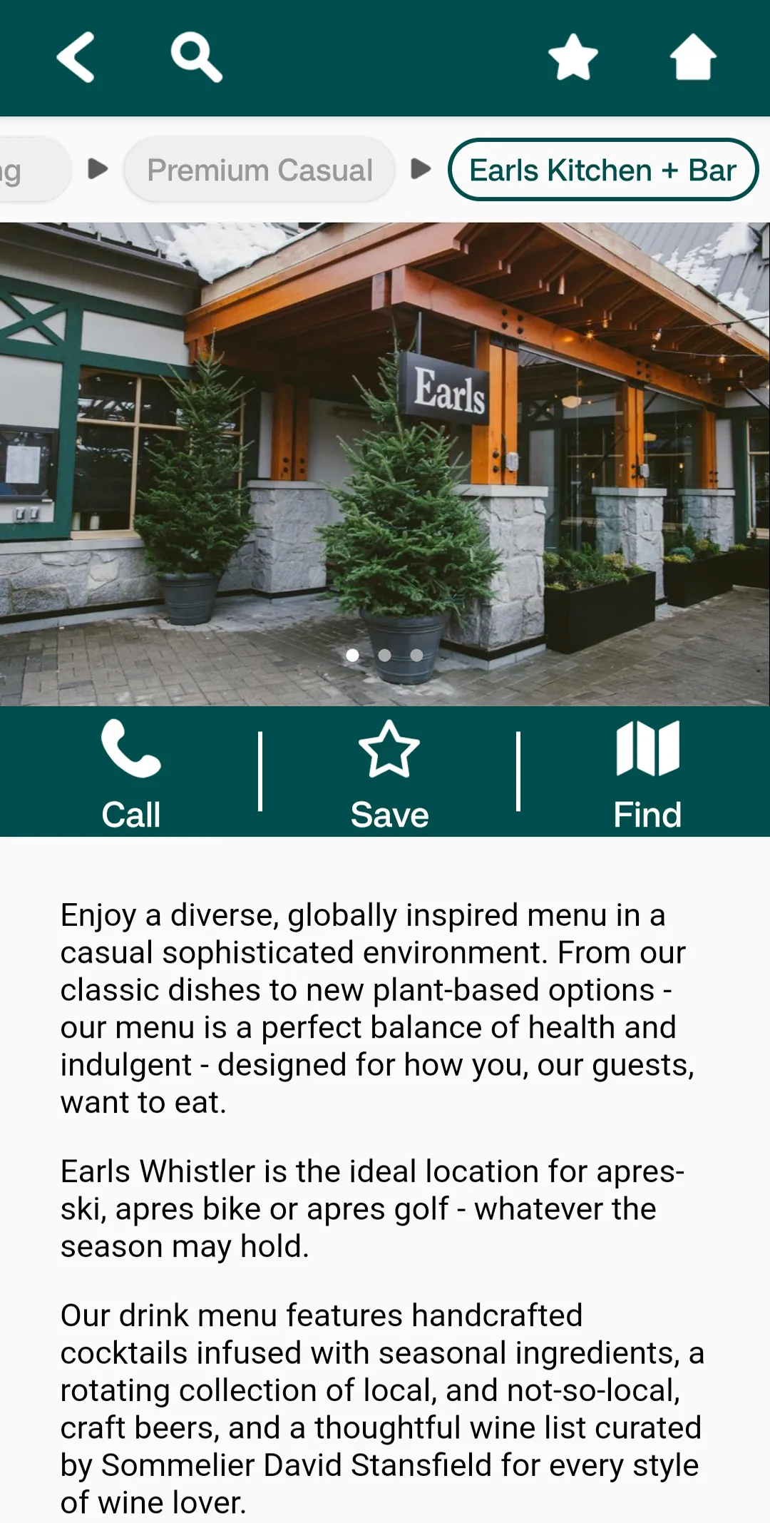 Taste Whistler | Indus Appstore | Screenshot