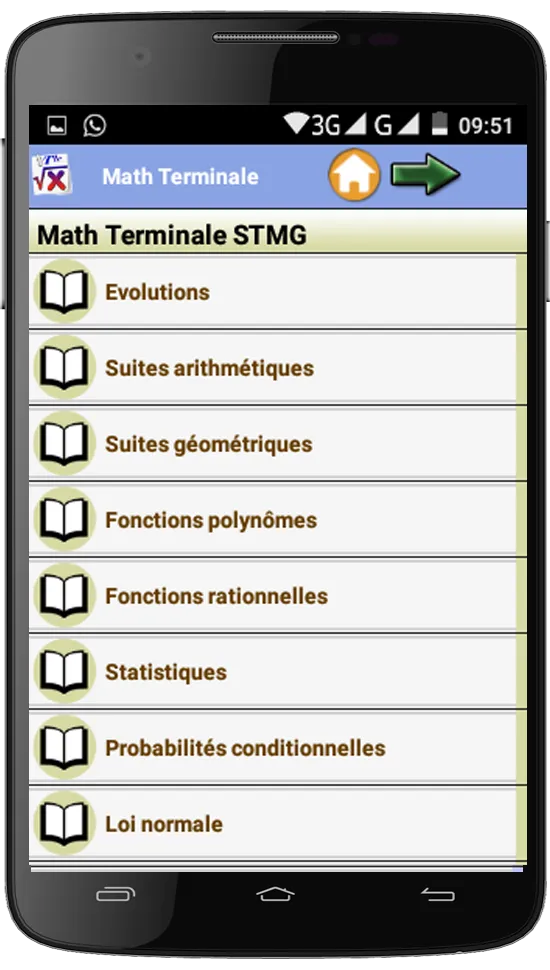 Math Terminale | Indus Appstore | Screenshot