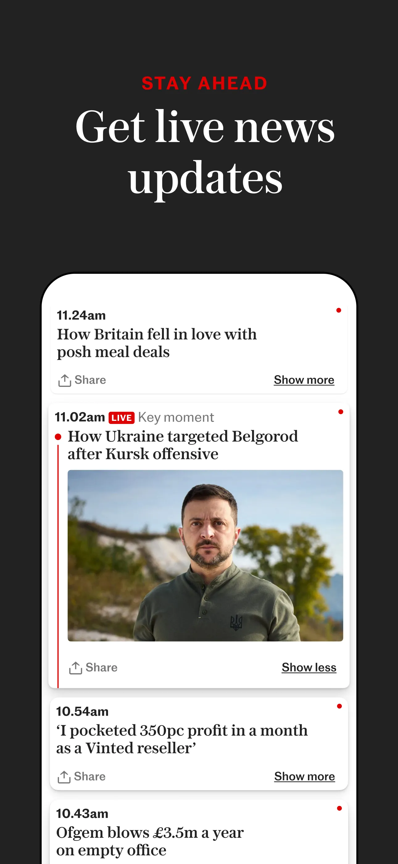 The Telegraph UK Latest News | Indus Appstore | Screenshot