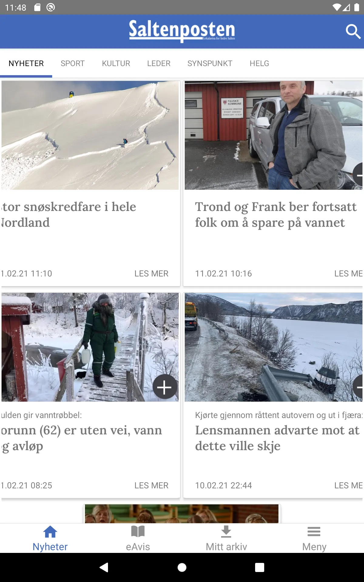 Saltenposten | Indus Appstore | Screenshot