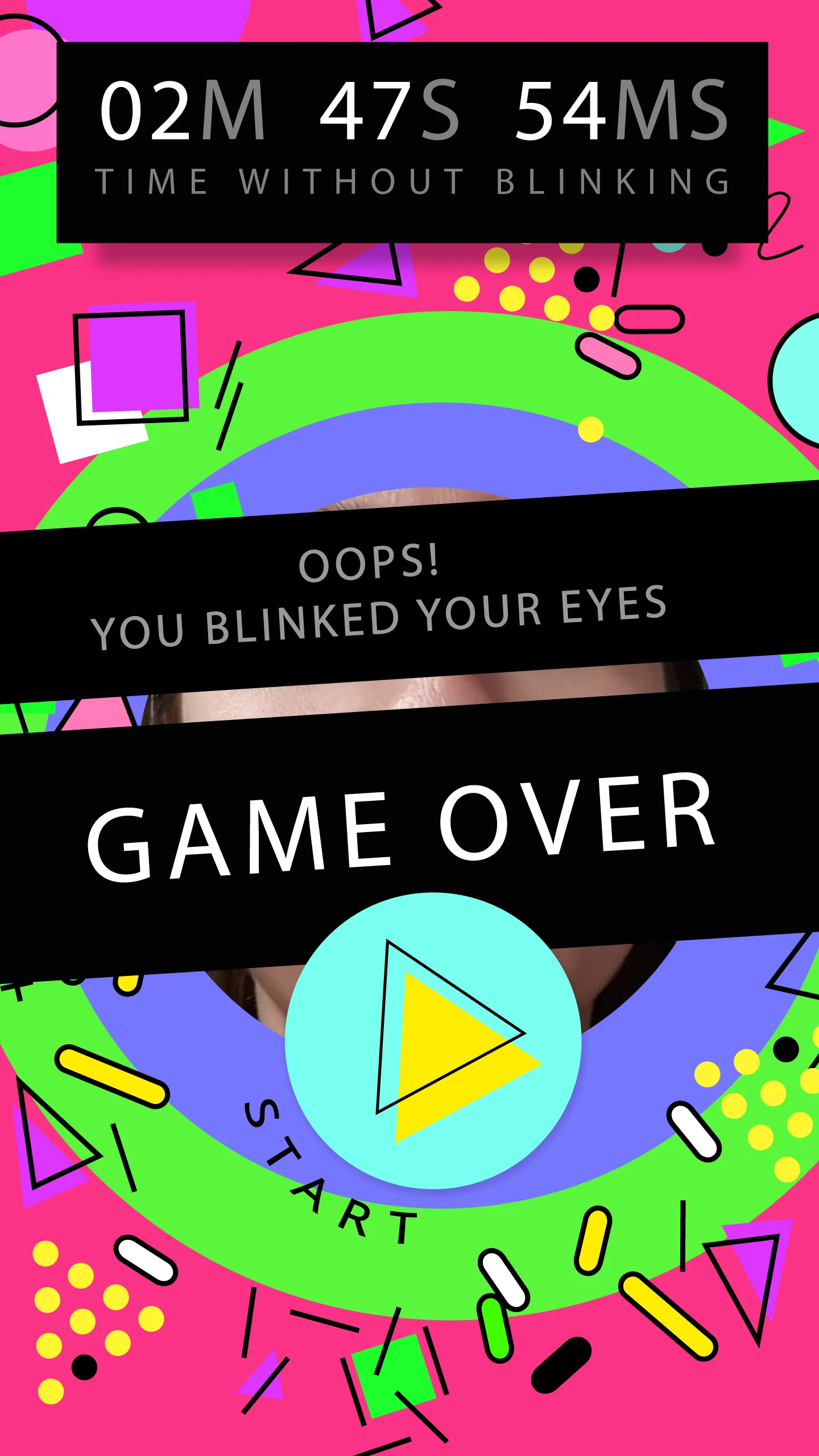 Do Not Blink - Staring Contest | Indus Appstore | Screenshot