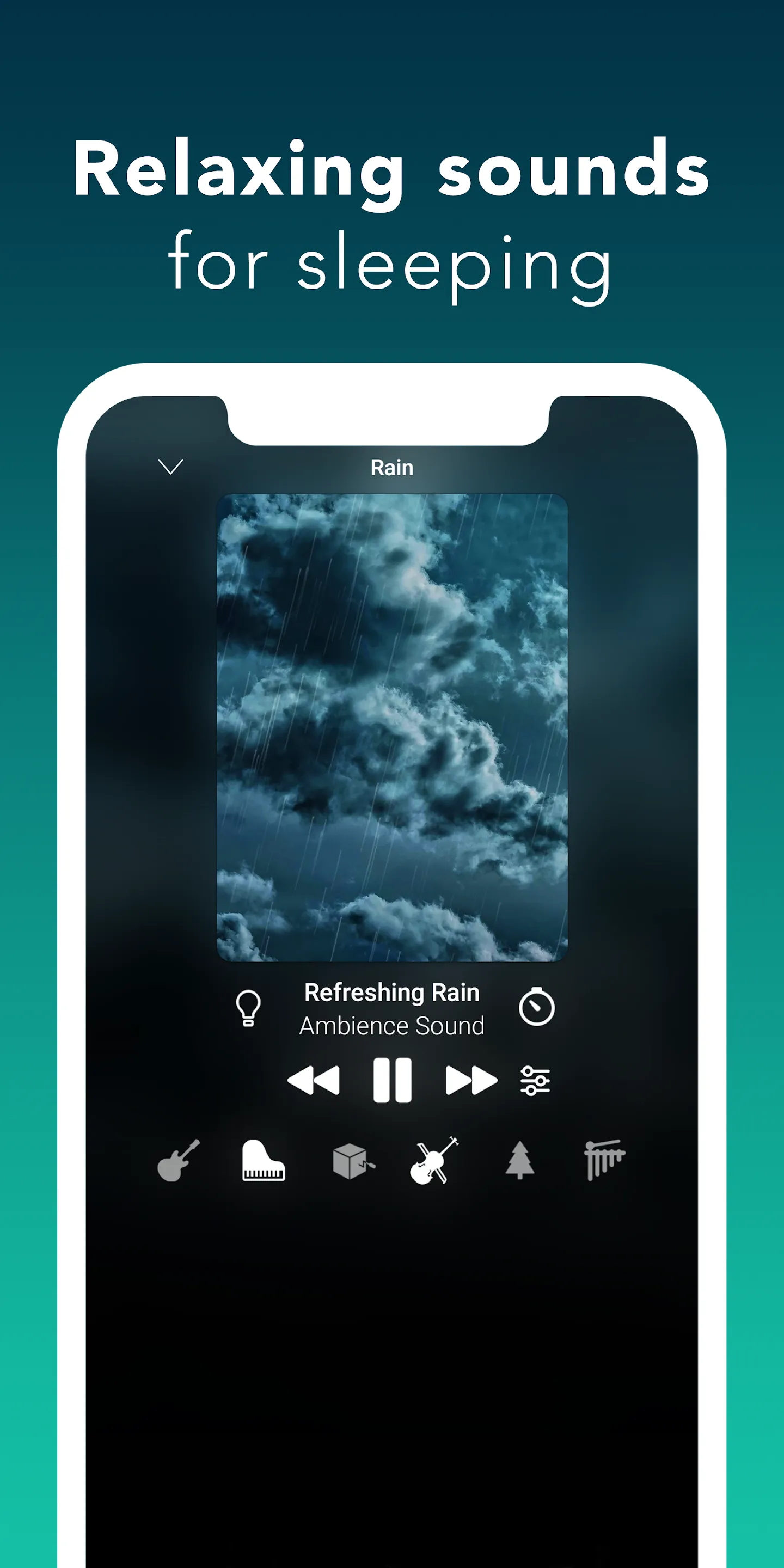 Rain Sounds: sleep & relax | Indus Appstore | Screenshot