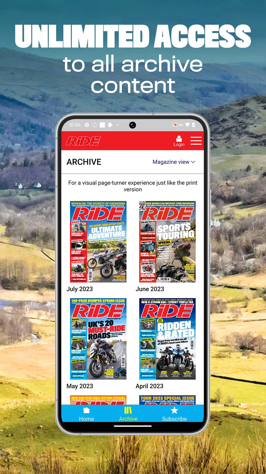 RiDE Magazine: Motorcycling | Indus Appstore | Screenshot