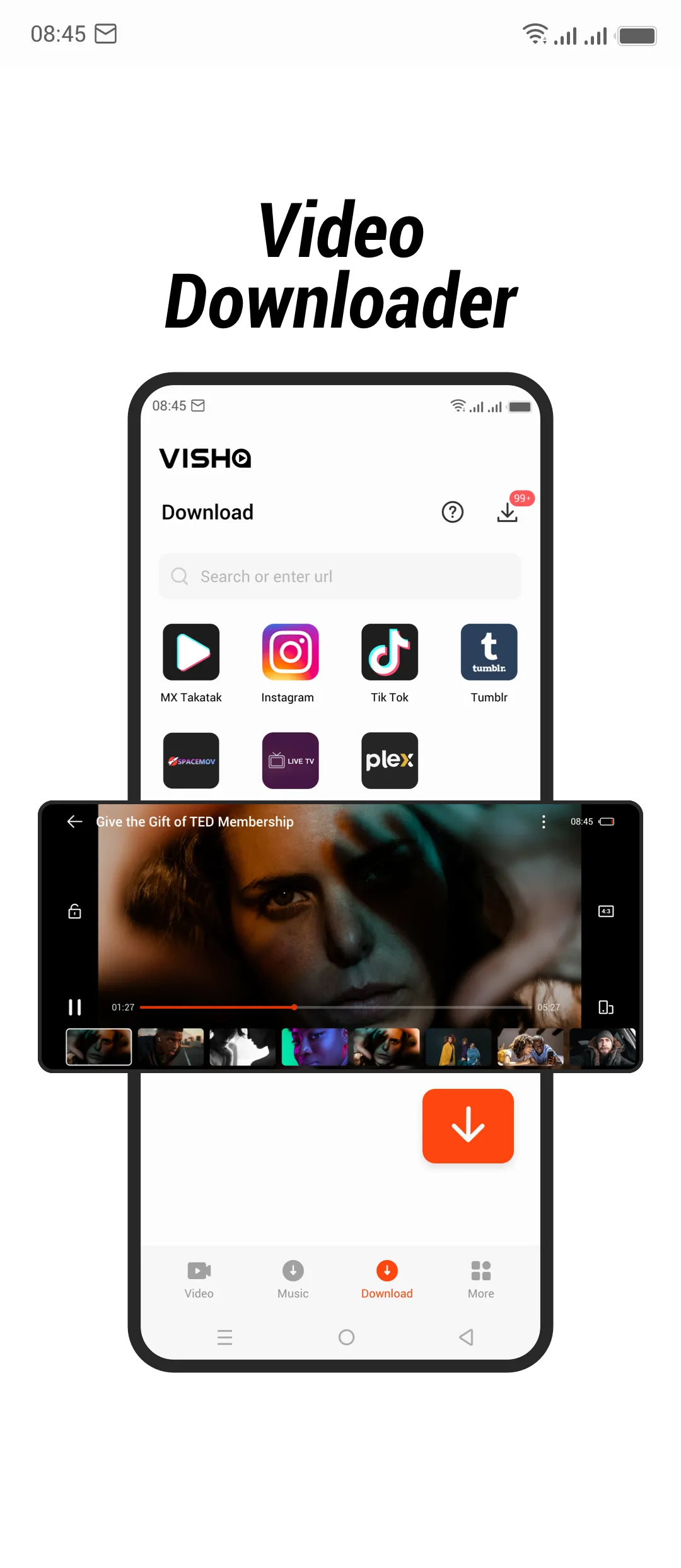 Visha-Video Player All Formats | Indus Appstore | Screenshot