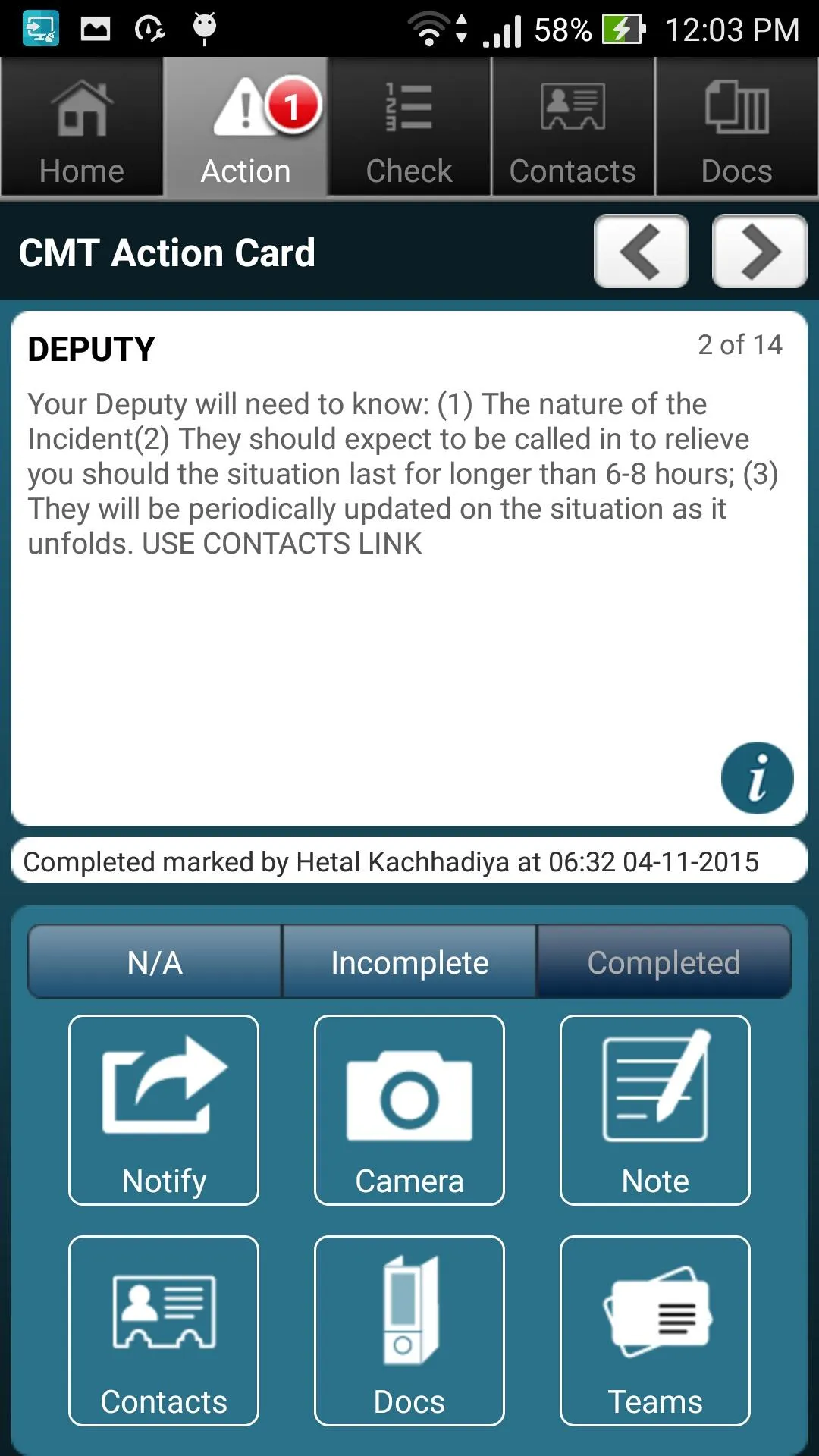 ICR Emergency Management | Indus Appstore | Screenshot