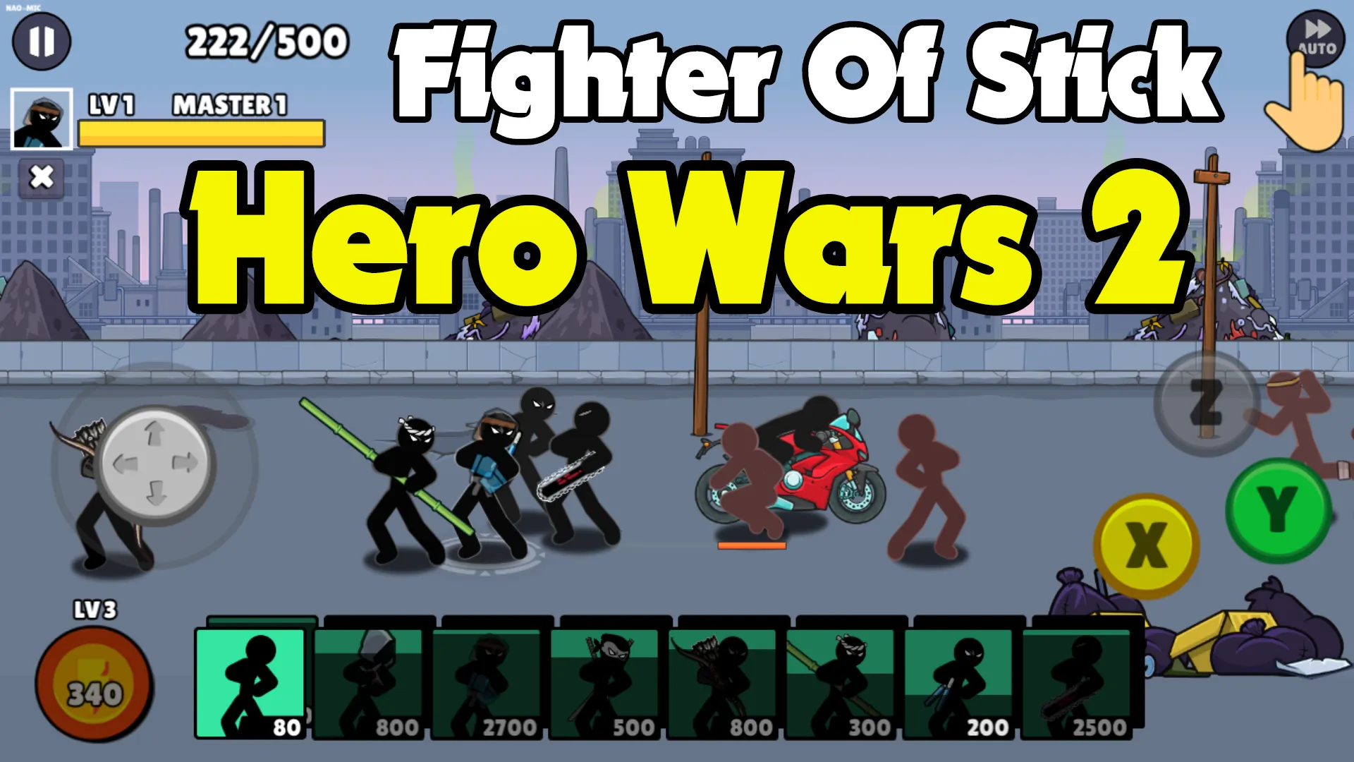 Hero Wars 2 Fighter Of Stick | Indus Appstore | Screenshot