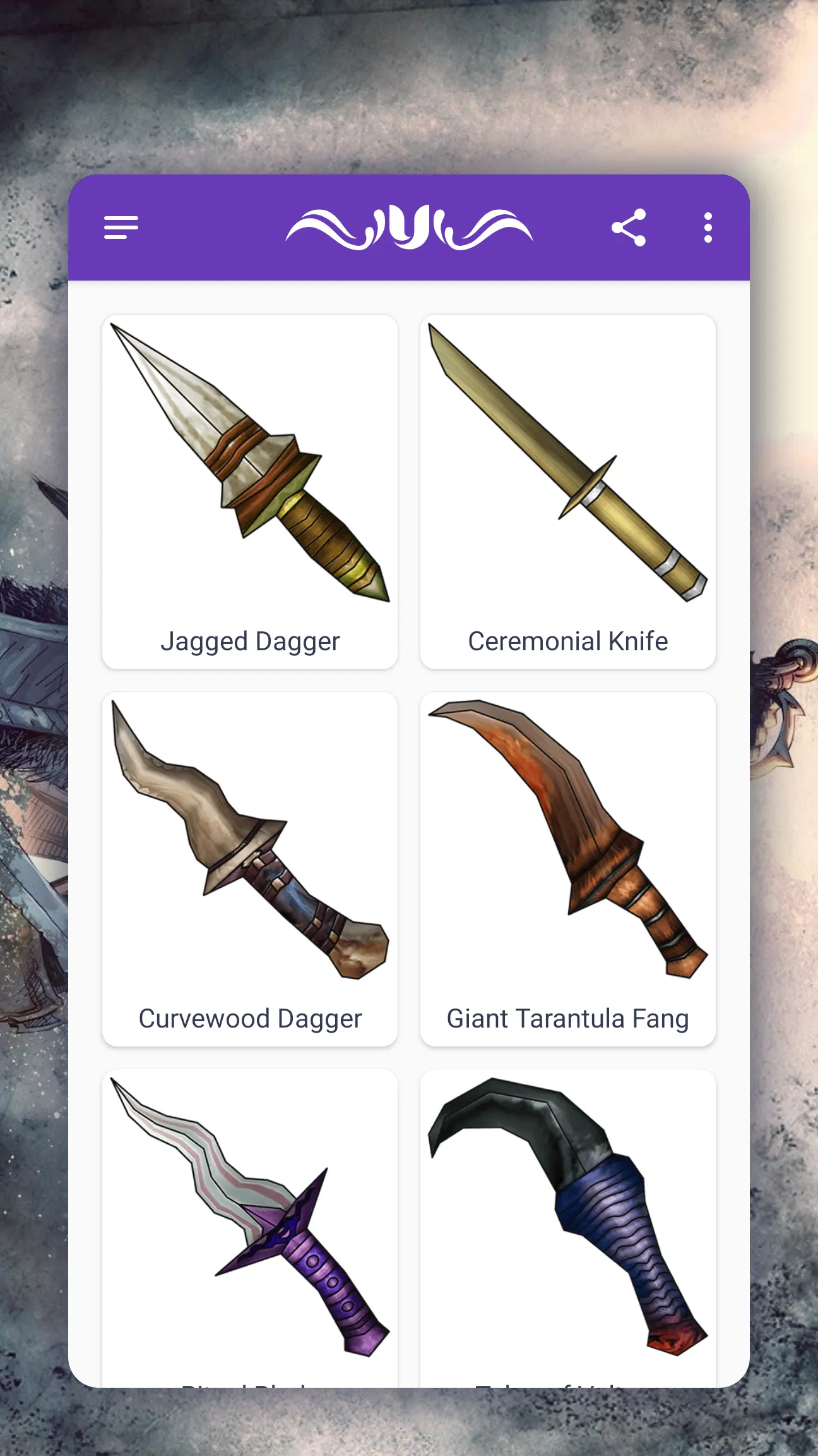 How to draw weapons. Daggers | Indus Appstore | Screenshot