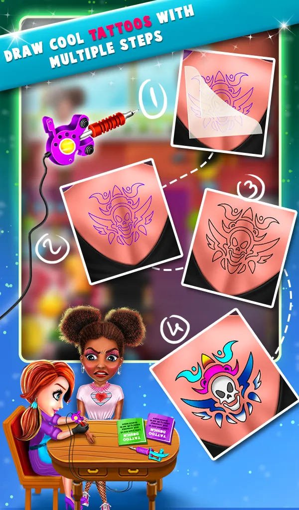 Tattoo Dash : Simulator Games | Indus Appstore | Screenshot