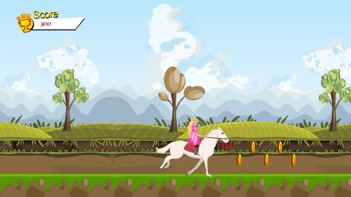 Princess Ride White Horse | Indus Appstore | Screenshot