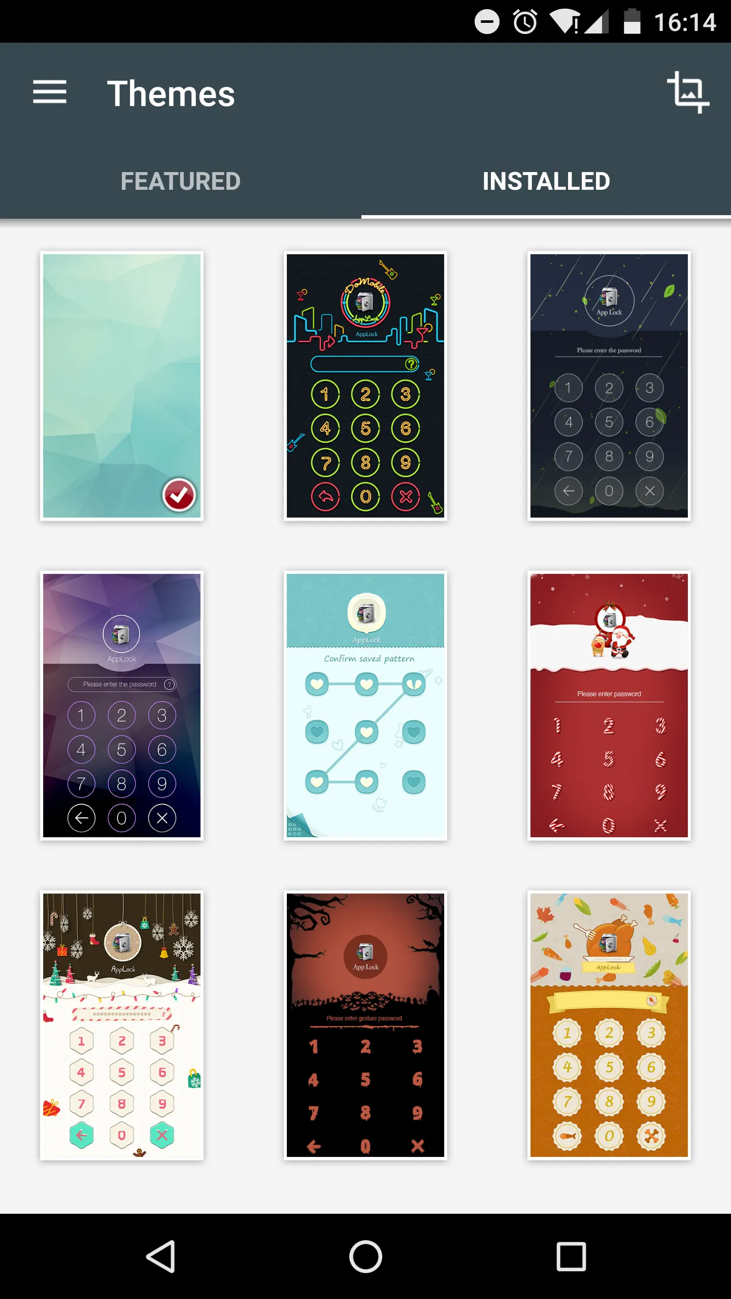 AppLock Theme Mid-Autumn | Indus Appstore | Screenshot