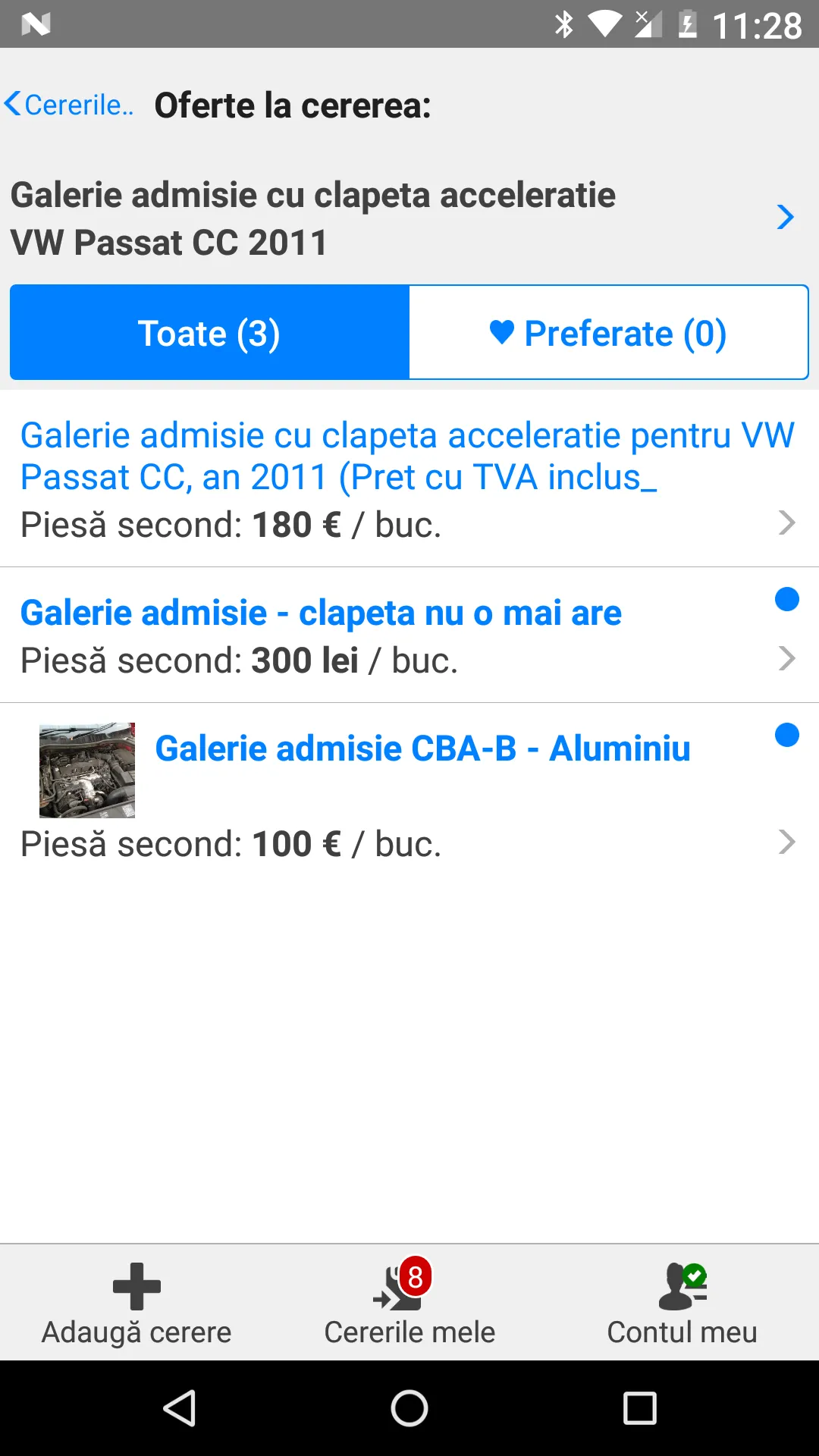 Piese auto noi si dezmembrari | Indus Appstore | Screenshot