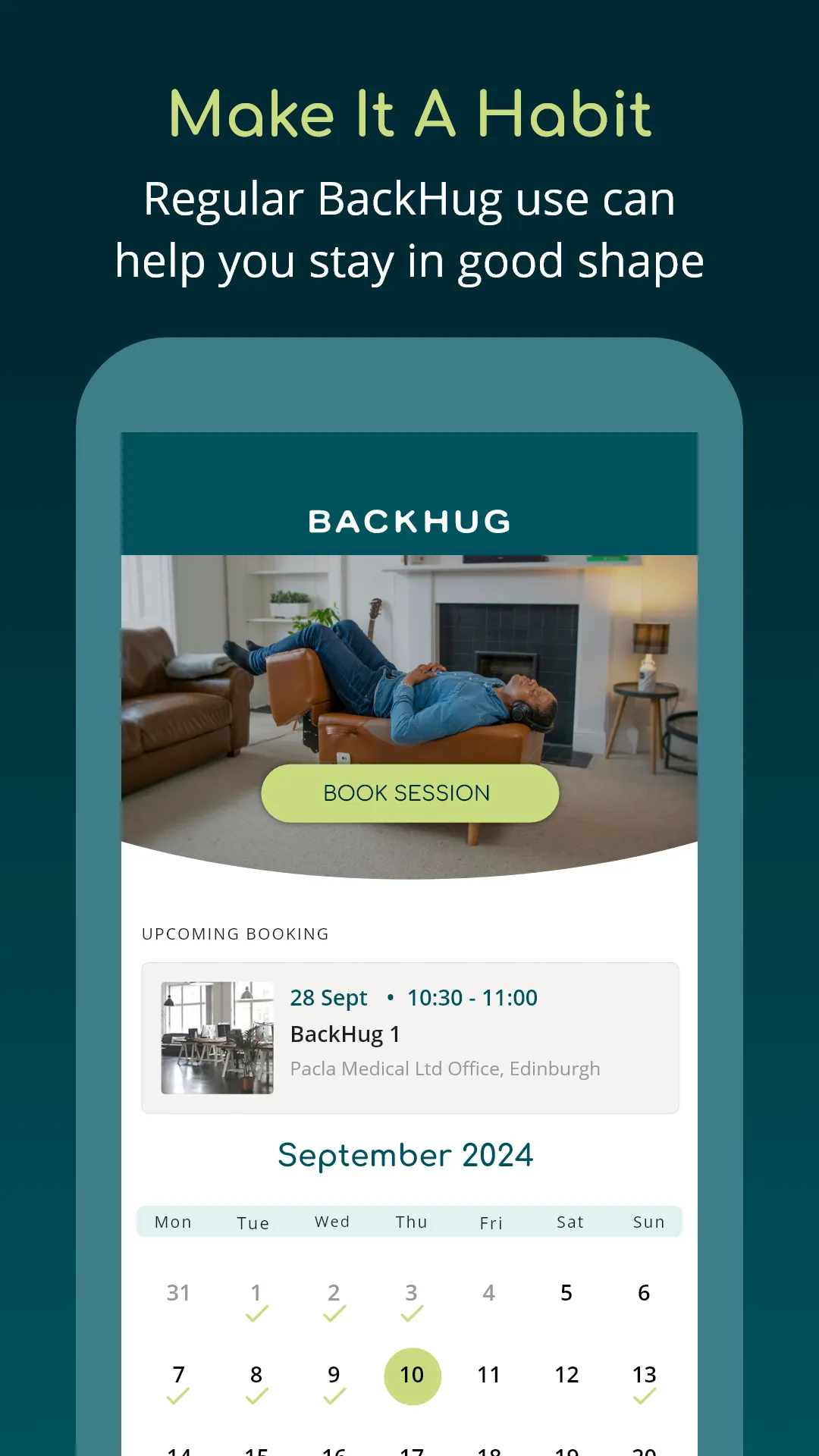 BackHug | Indus Appstore | Screenshot