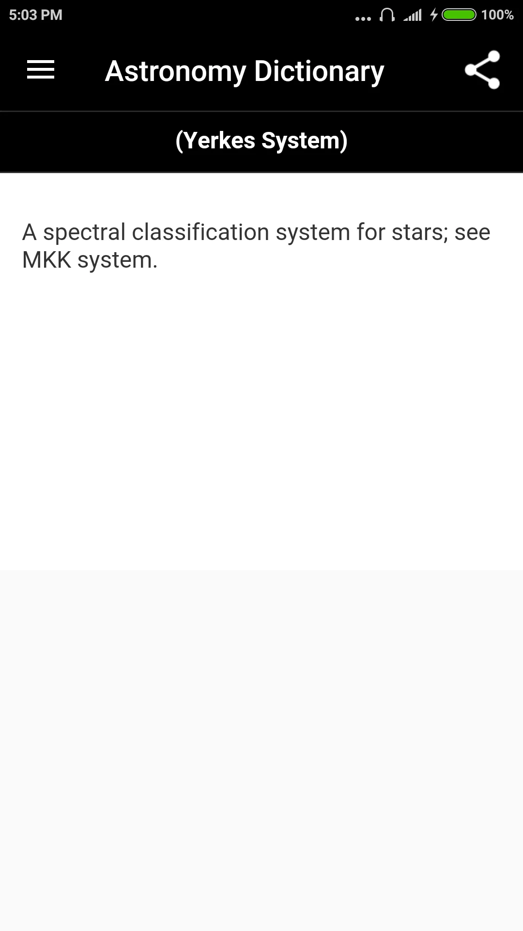 Astronomy Dictionary | Indus Appstore | Screenshot