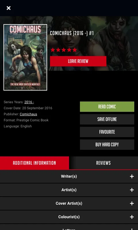 Comichaus | Indus Appstore | Screenshot