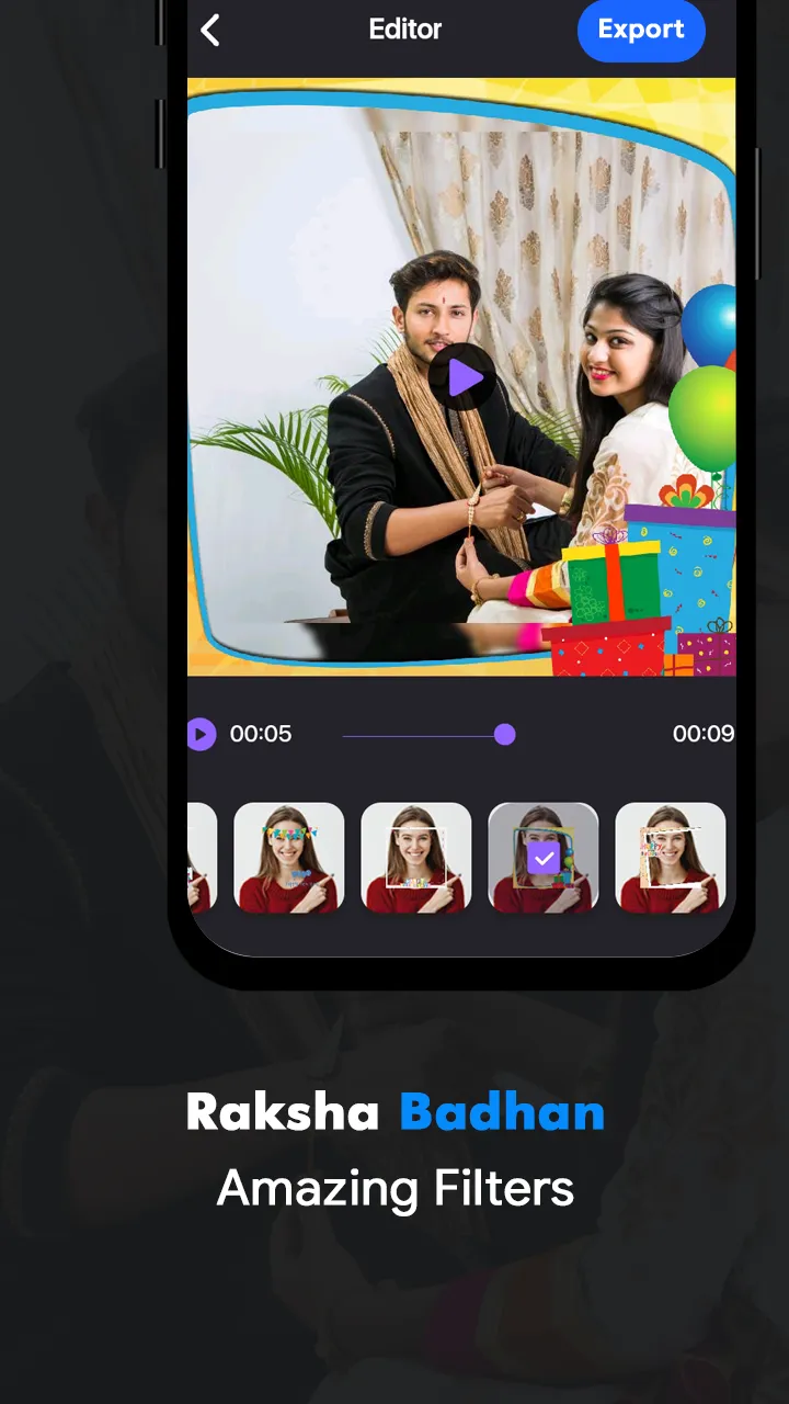 Raksha Bandhan Video Maker | Indus Appstore | Screenshot