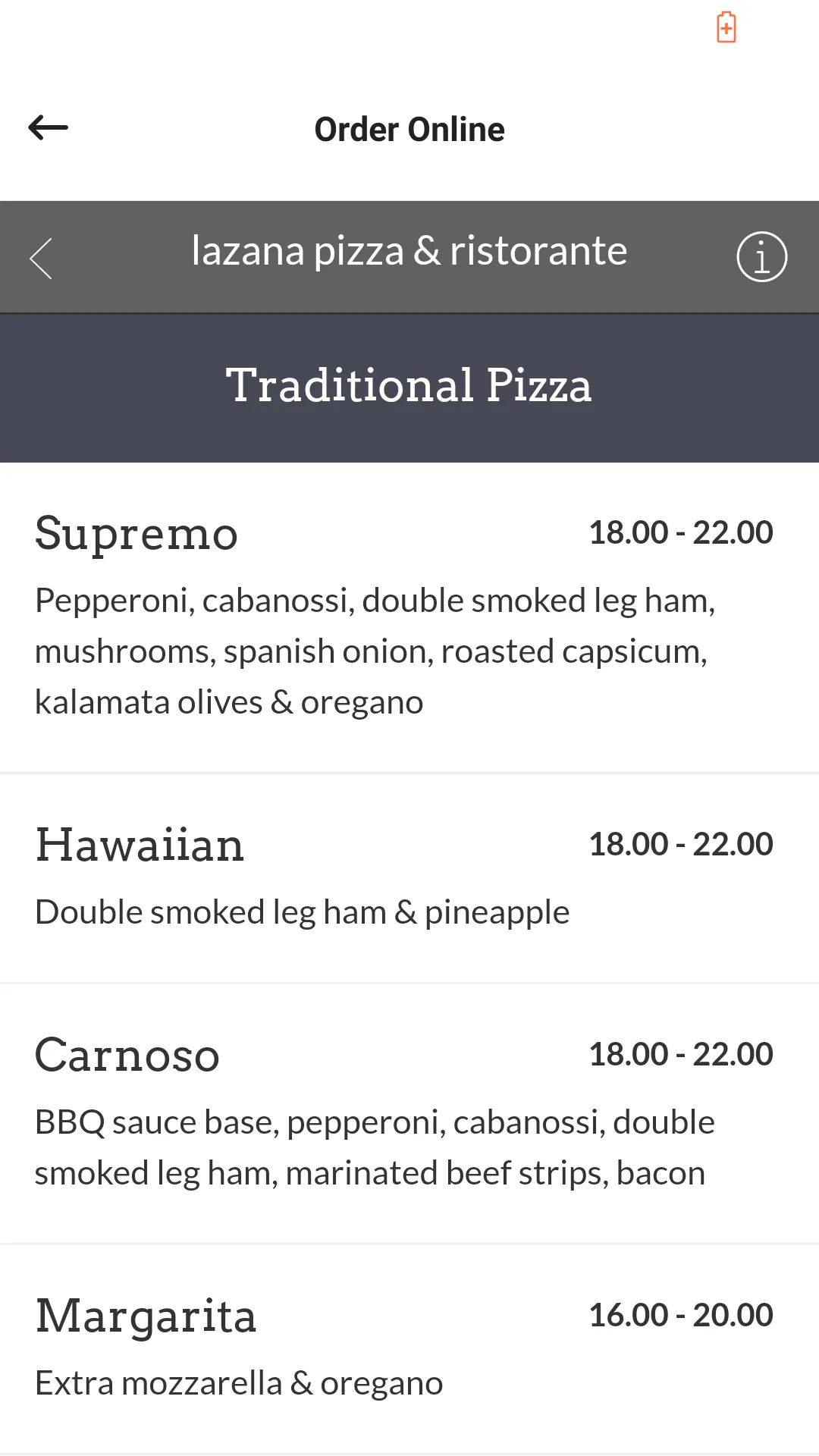 lazana pizza | Indus Appstore | Screenshot