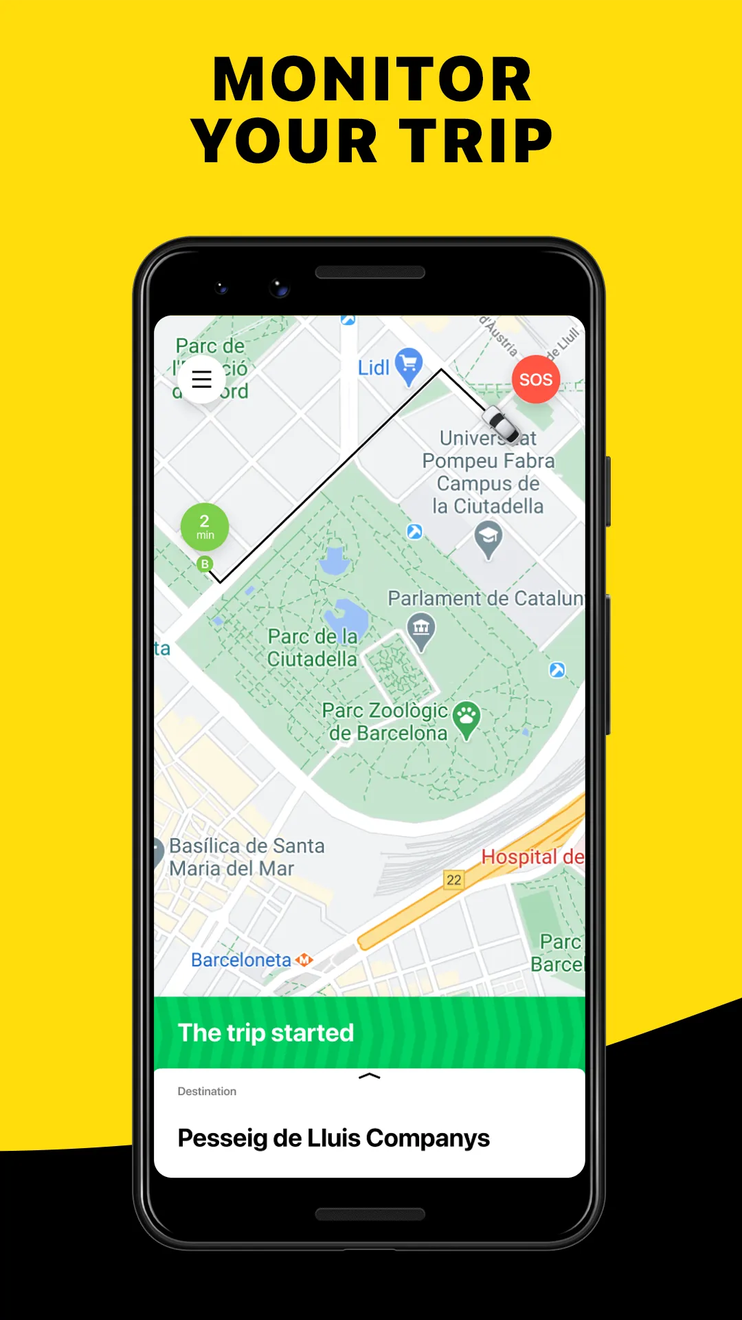 Taxi Barcelona: Yellow | Indus Appstore | Screenshot