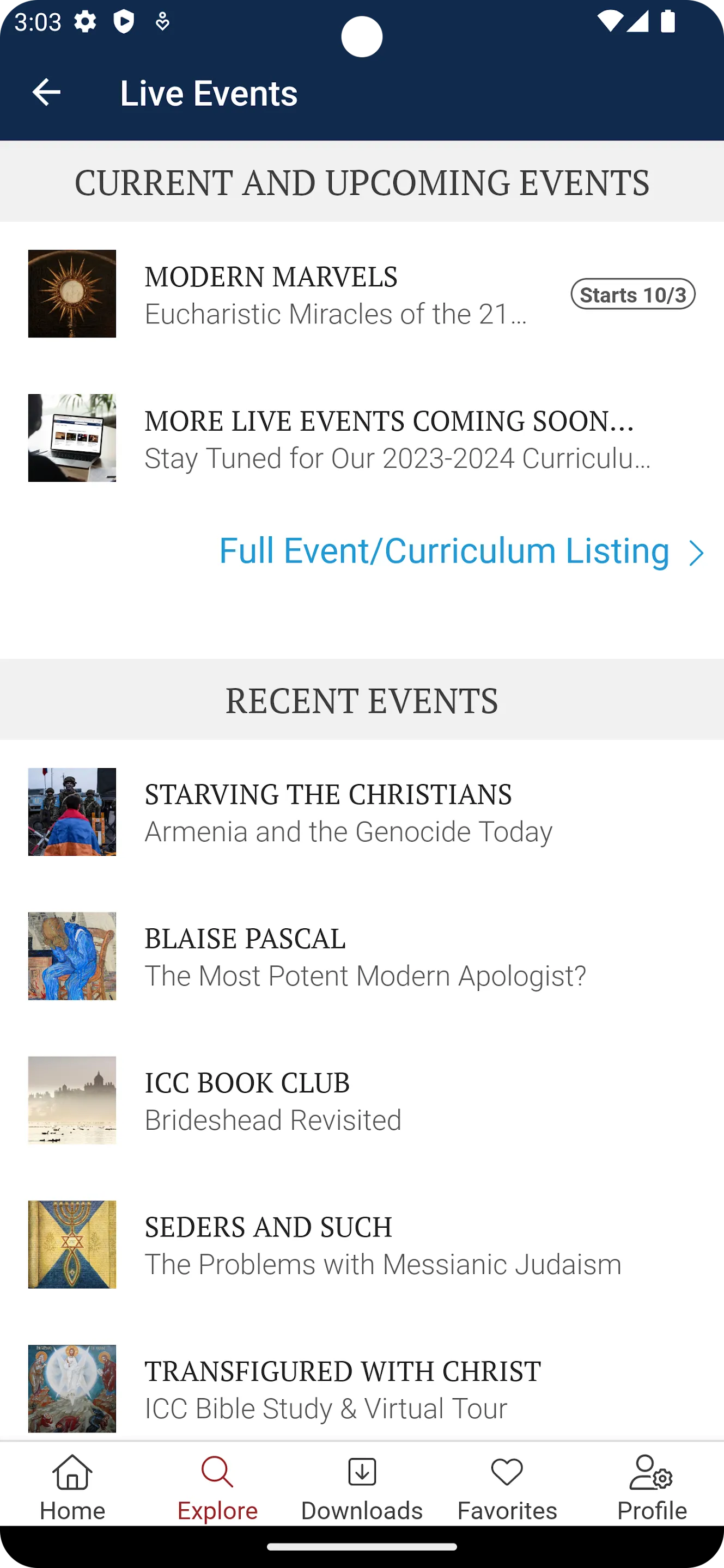 Institute of Catholic Culture | Indus Appstore | Screenshot