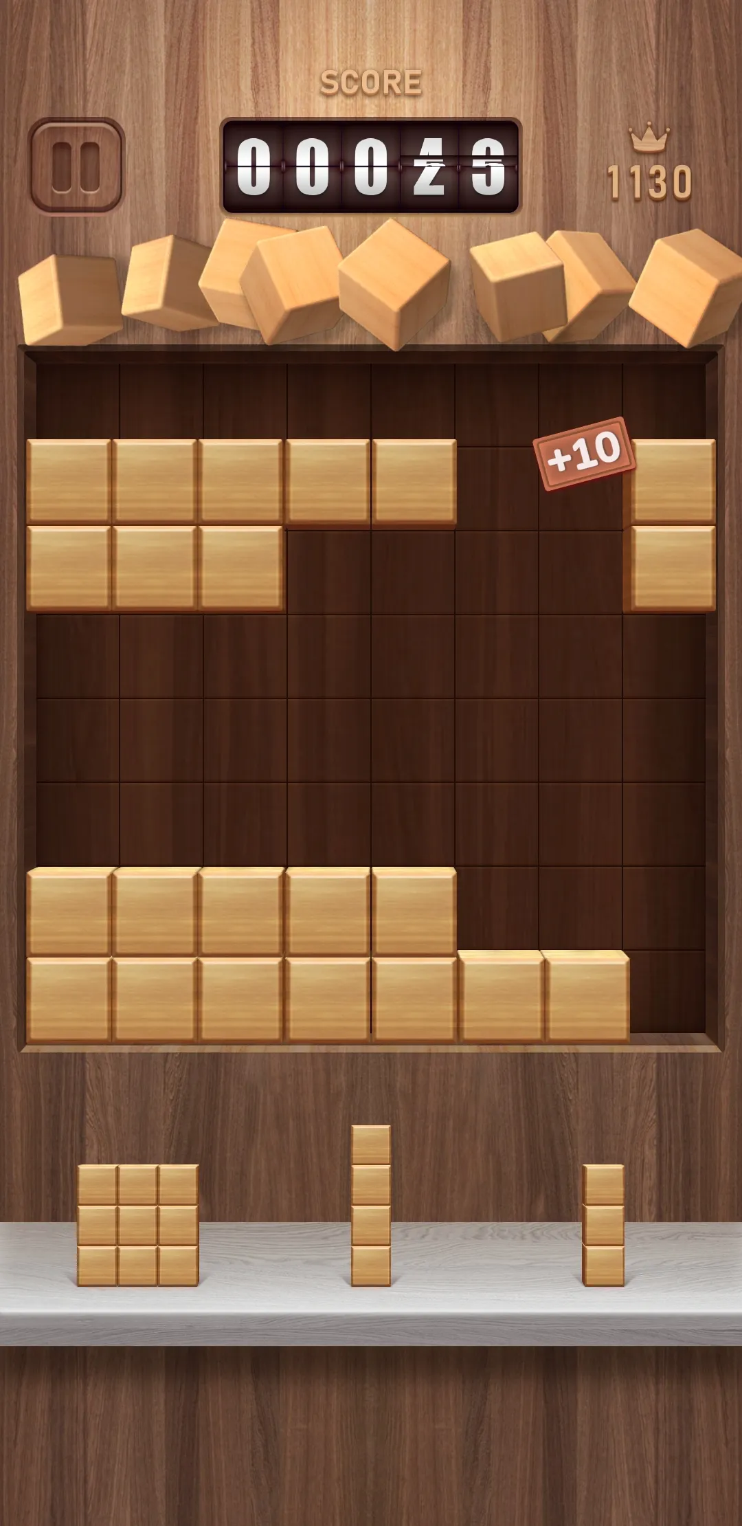 Wood Block Puzzle | Indus Appstore | Screenshot