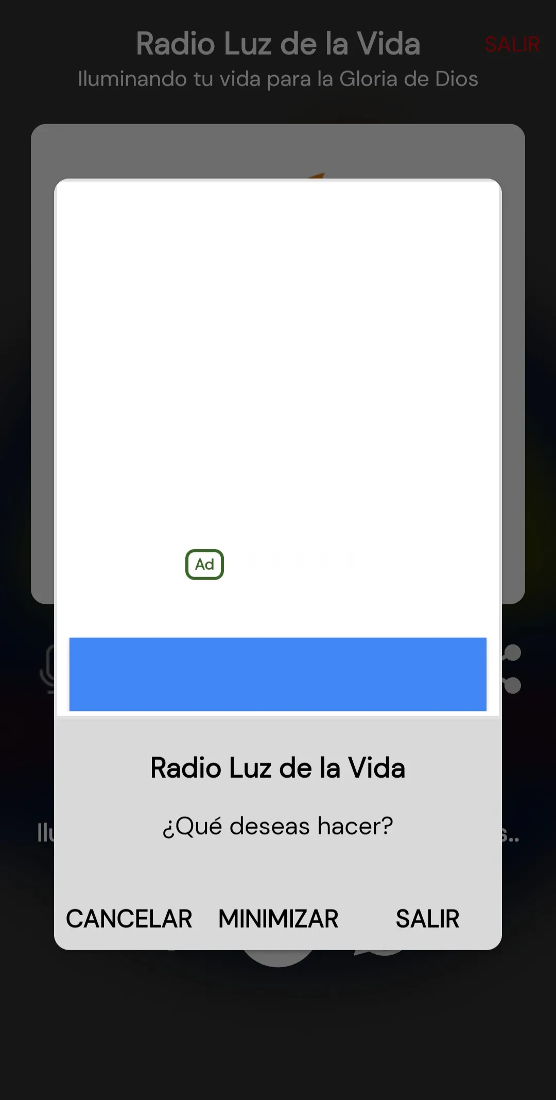 Radio Luz de la Vida | Indus Appstore | Screenshot