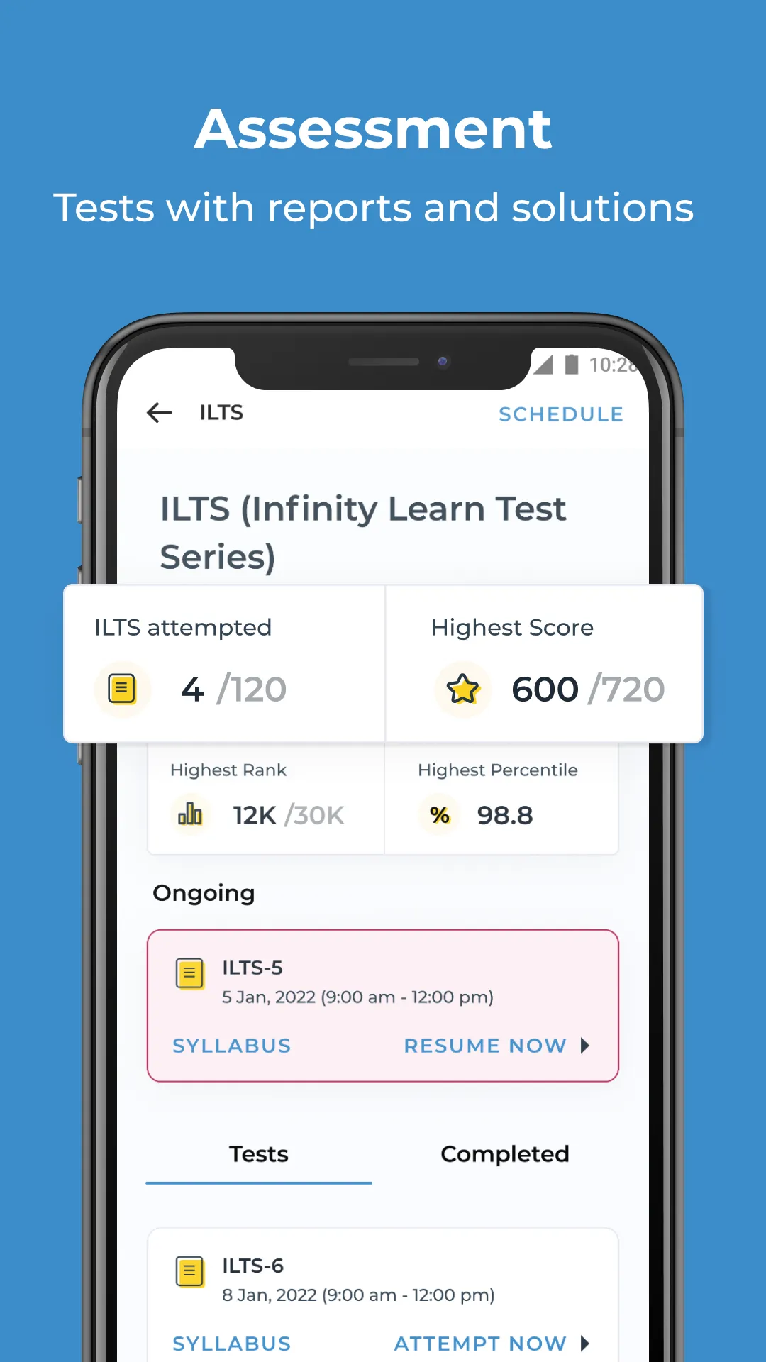 Infinity Learn-JEE, NEET, CBSE | Indus Appstore | Screenshot
