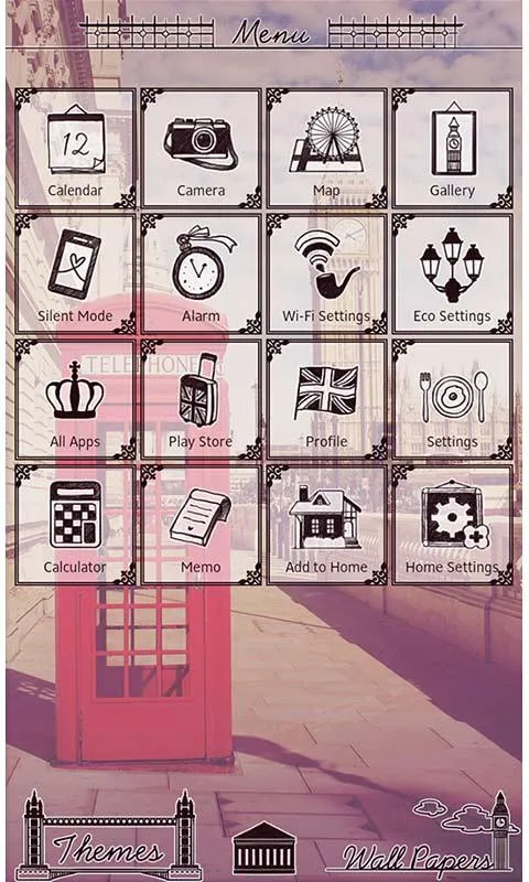 Cute Theme-London Afternoon- | Indus Appstore | Screenshot