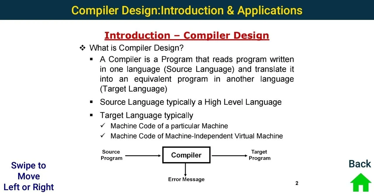 Compiler Design Tutorial | Indus Appstore | Screenshot