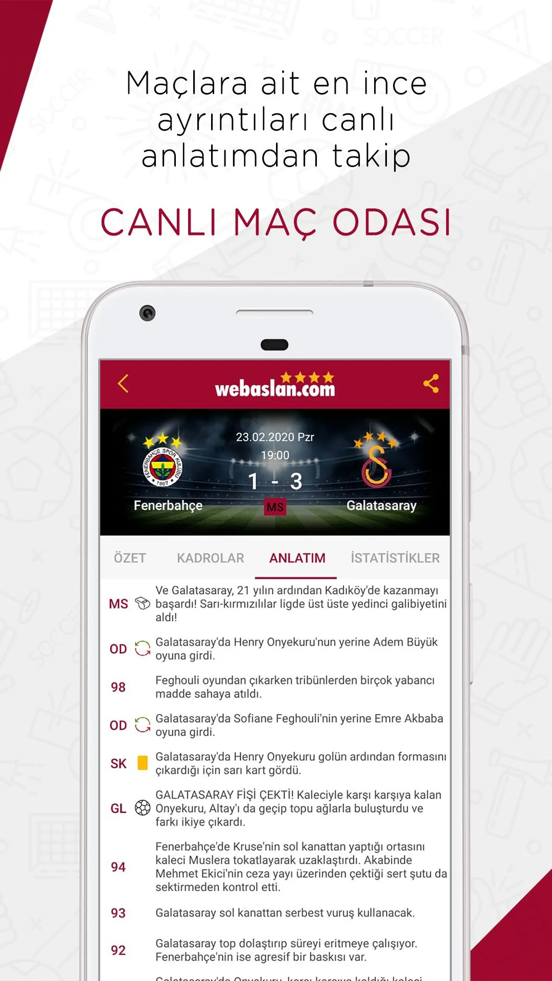 Webaslan - Galatasaray haber | Indus Appstore | Screenshot