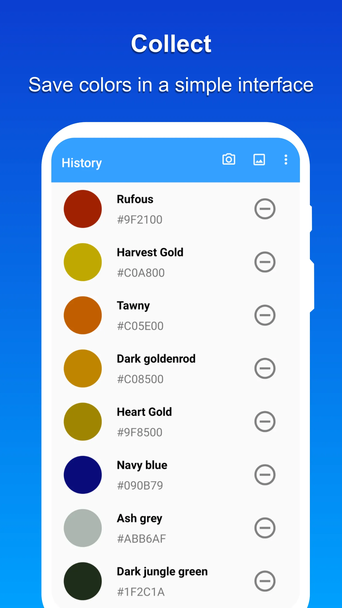 Camera Color Picker | Indus Appstore | Screenshot