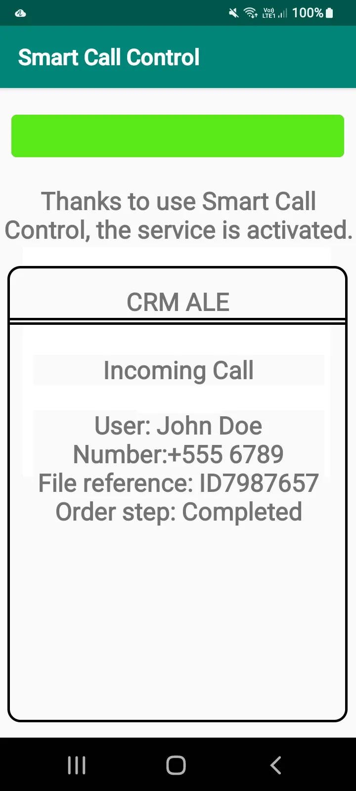 Smart Call Control | Indus Appstore | Screenshot