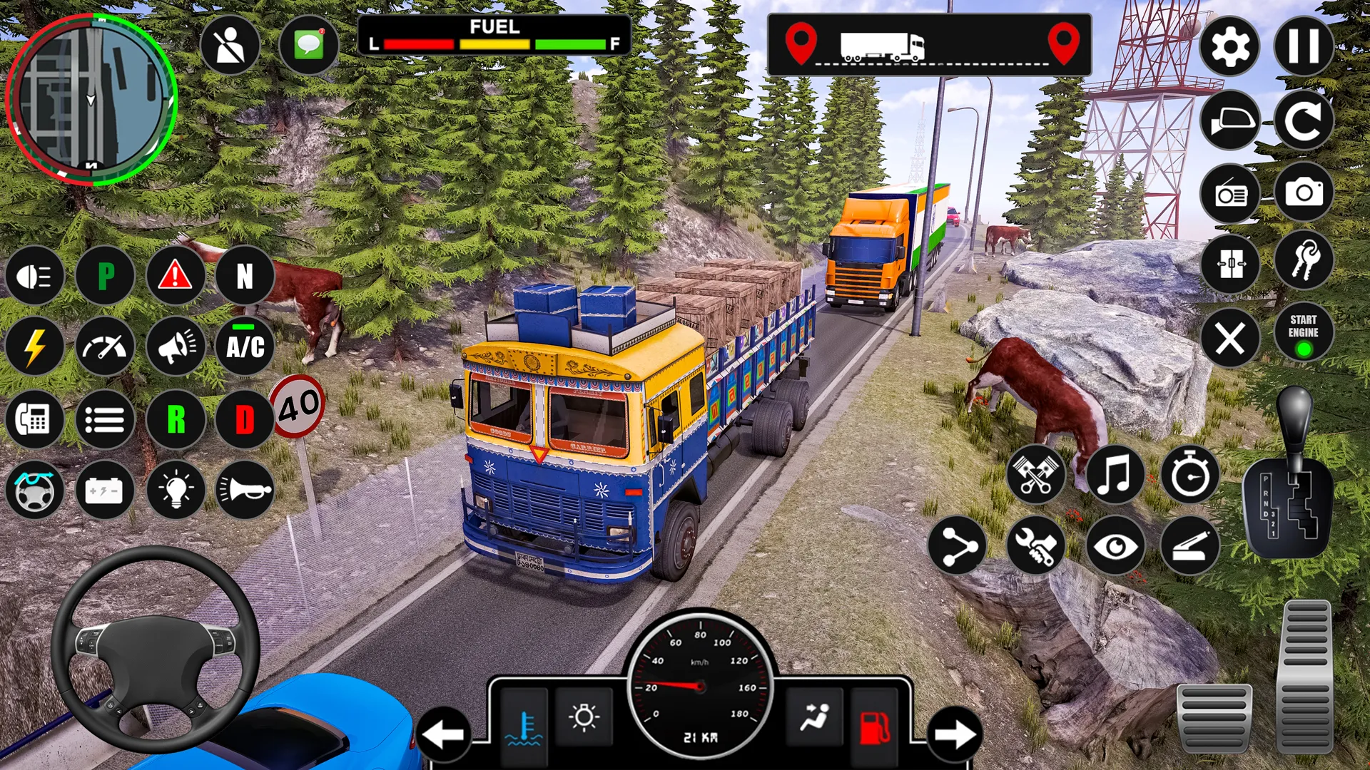 Indian Truck Driving Games Sim | Indus Appstore | Screenshot