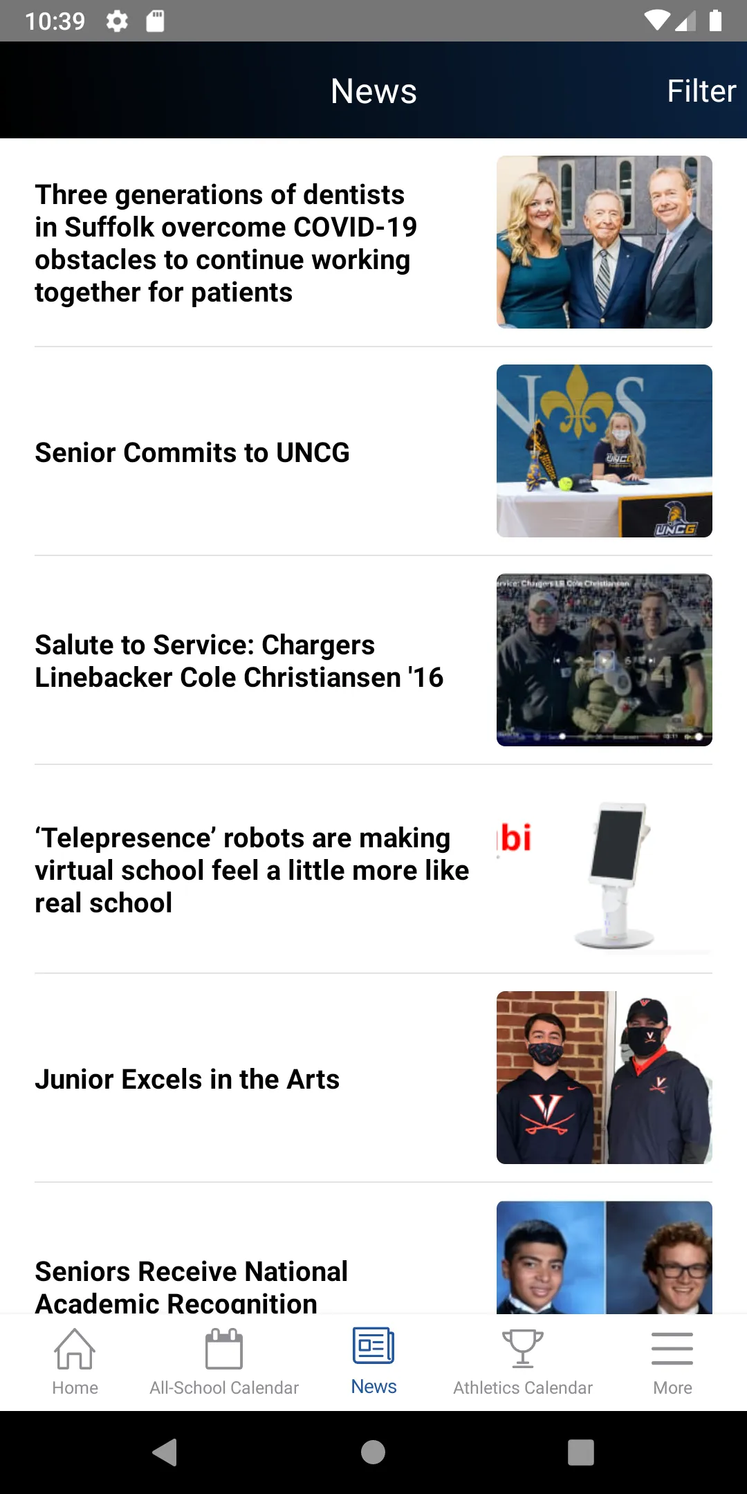 Nansemond-Suffolk Academy | Indus Appstore | Screenshot