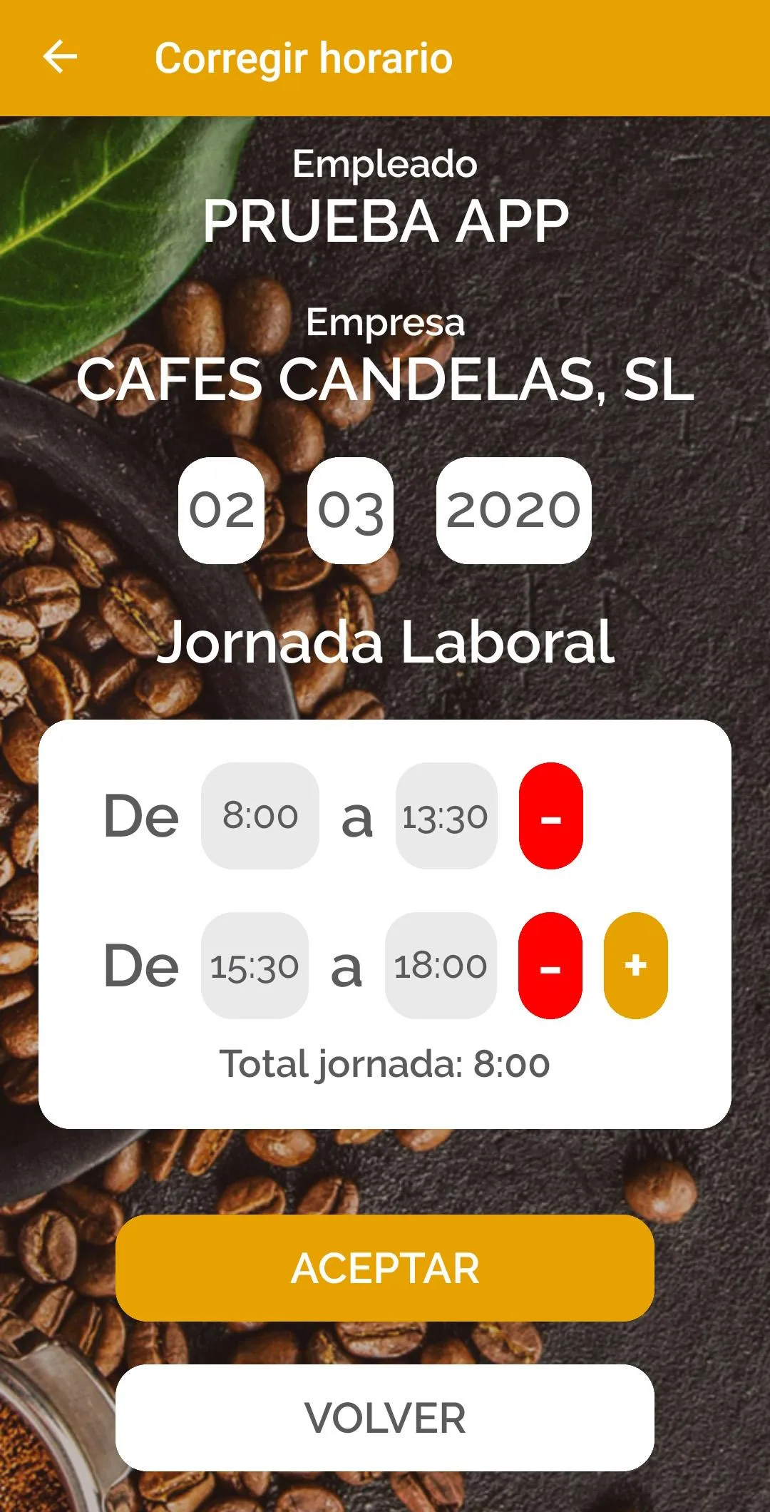 Candelas Control Laboral | Indus Appstore | Screenshot